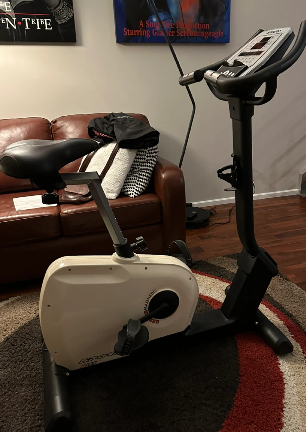 Upright exercise bike - magnetic - photo 4