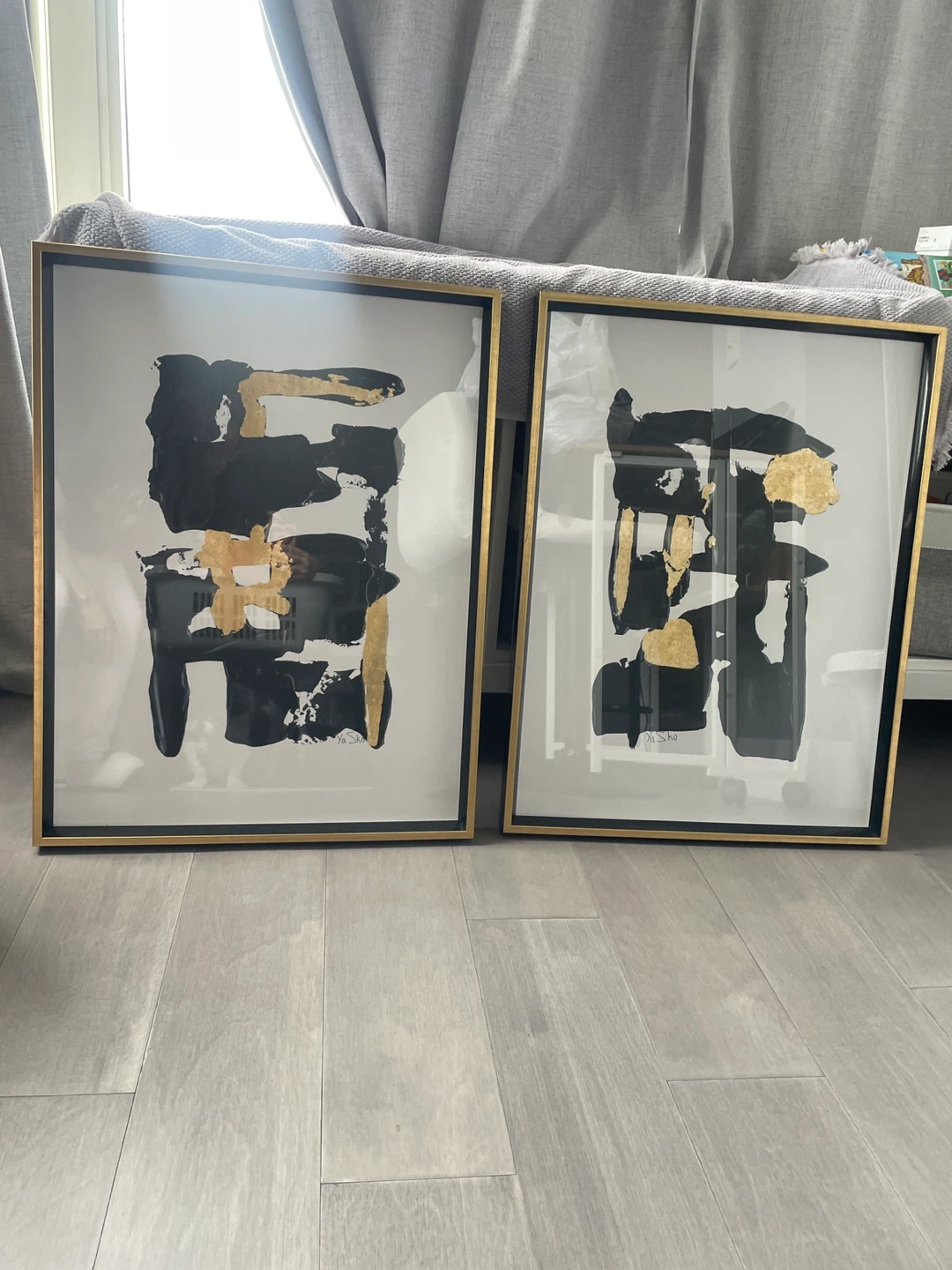 HomeSense Set of 2 Abstract Wall Art