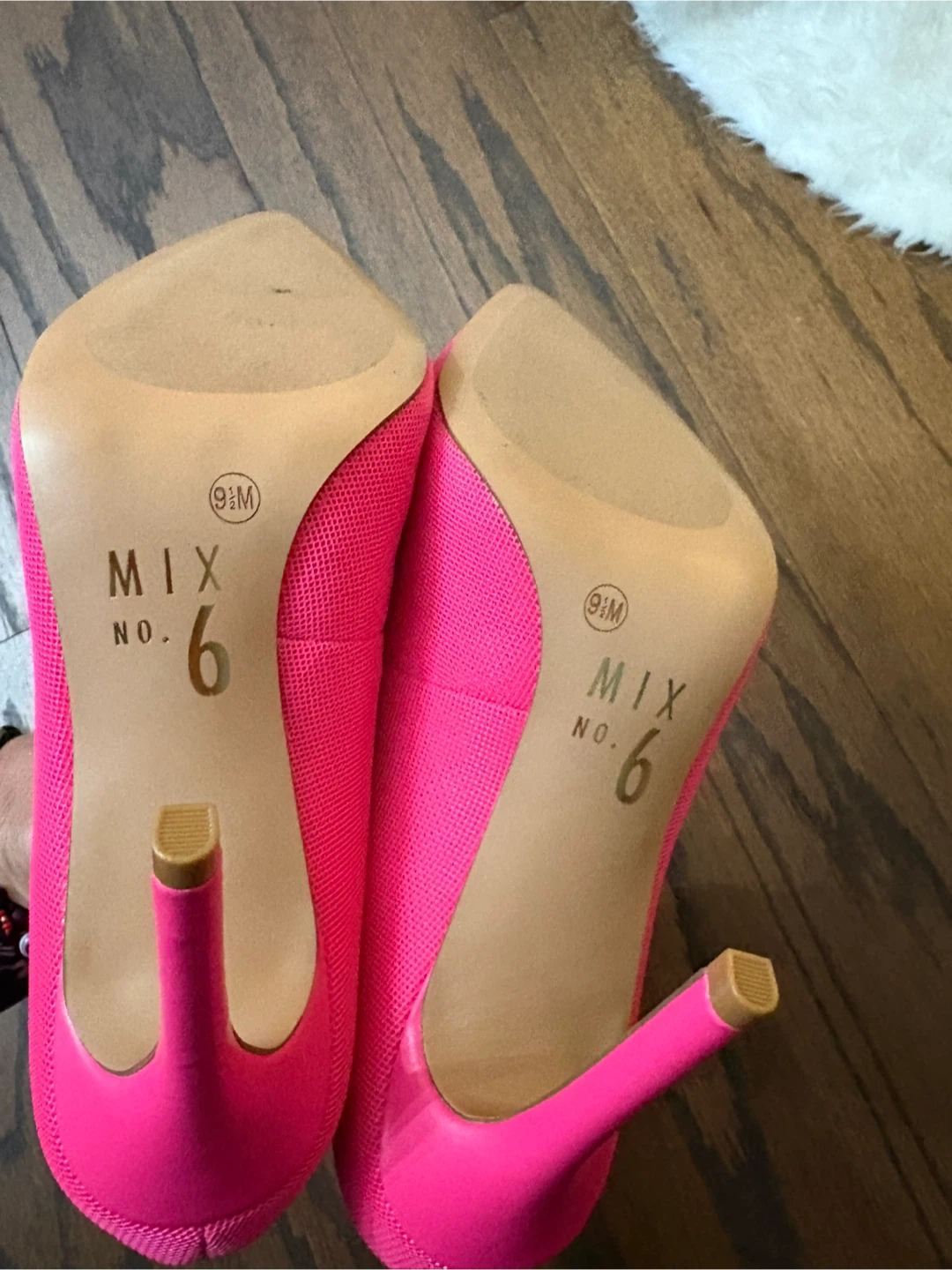 Mix No. 6 Pink Stiletto Heels Women's Size 9.5 - photo 3