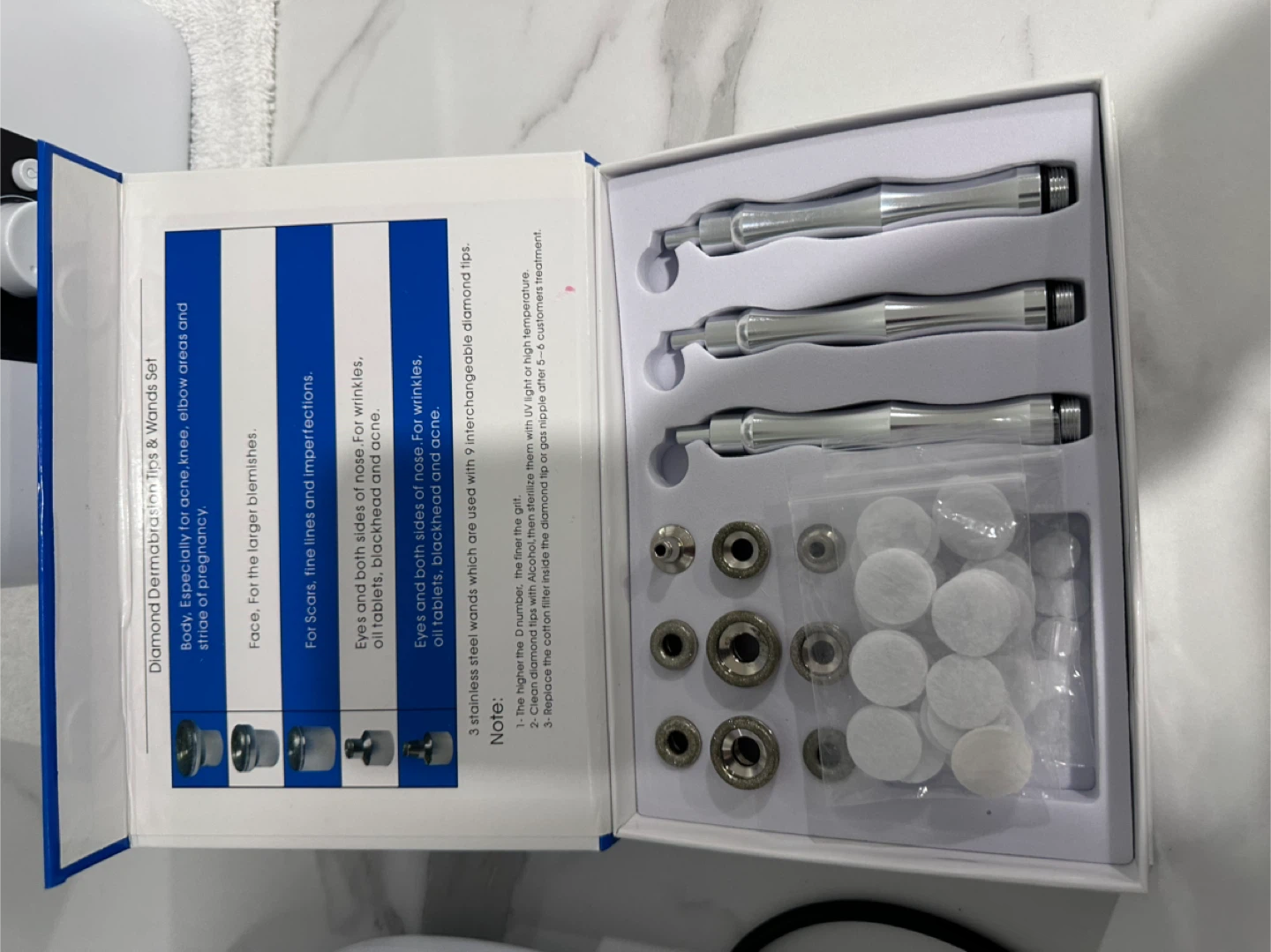 Diamond Dermabrasion Machine and Wands Set - photo 2