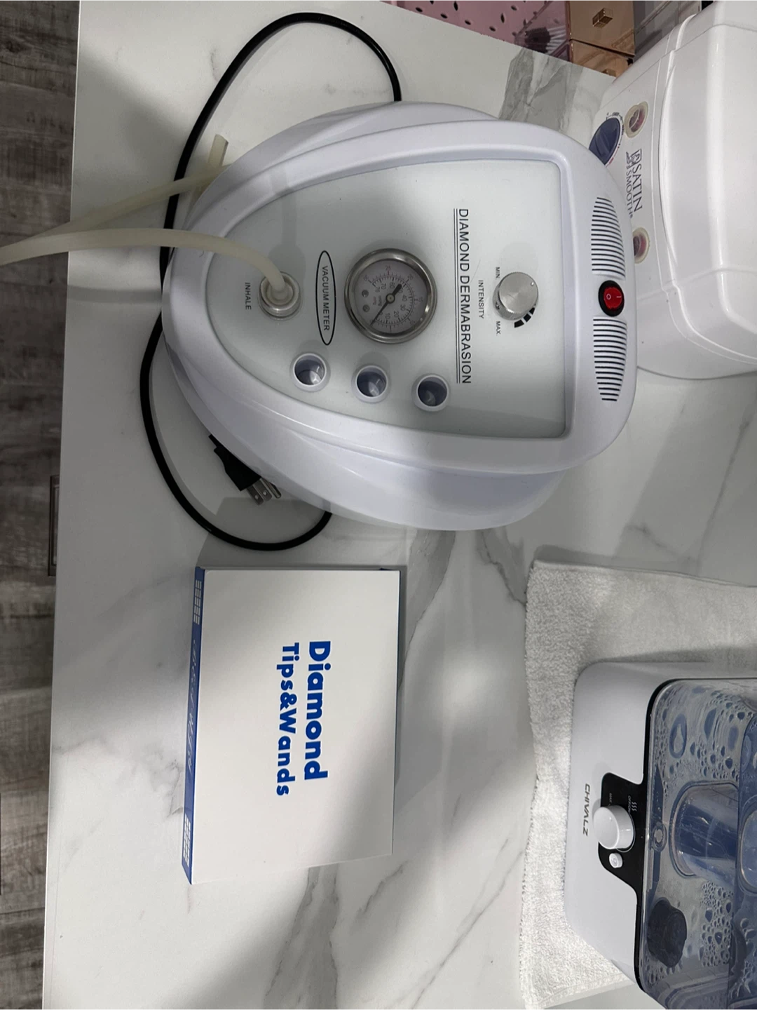Diamond Dermabrasion Machine and Wands Set