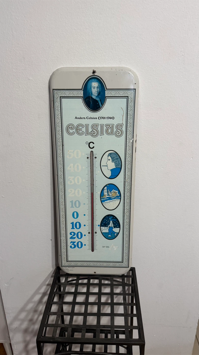 Vintage Celsius Thermometer