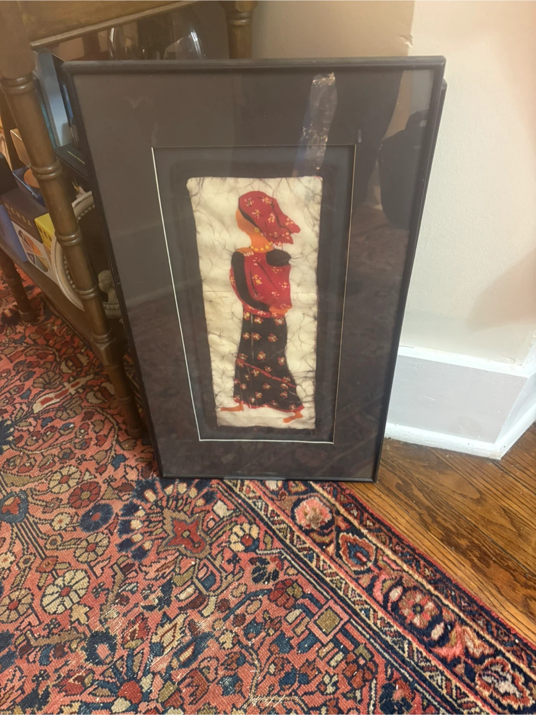 2 Framed Batik Art Wall Hanging - photo 2