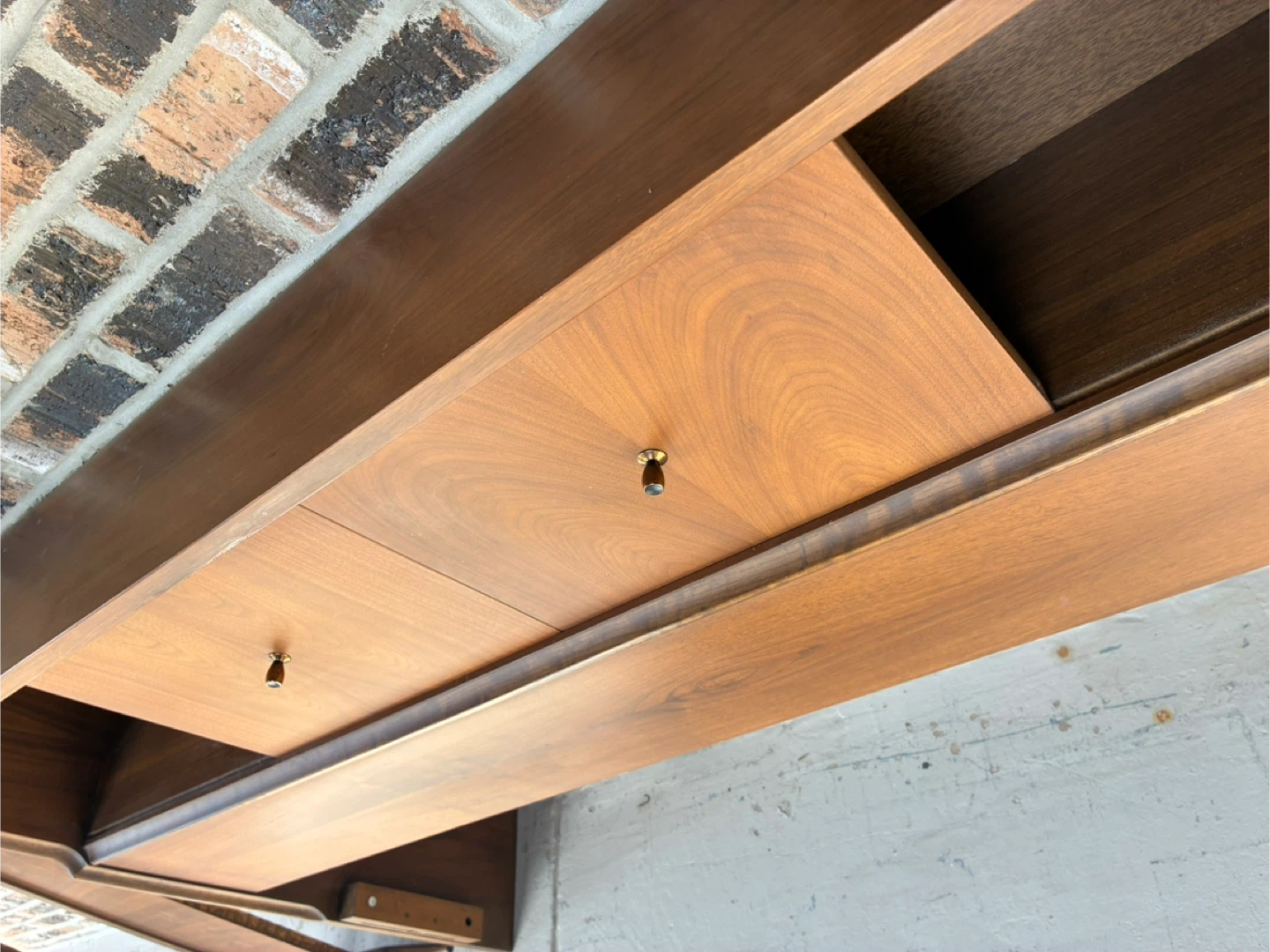 MCM walnut bed frame (full) - photo 5