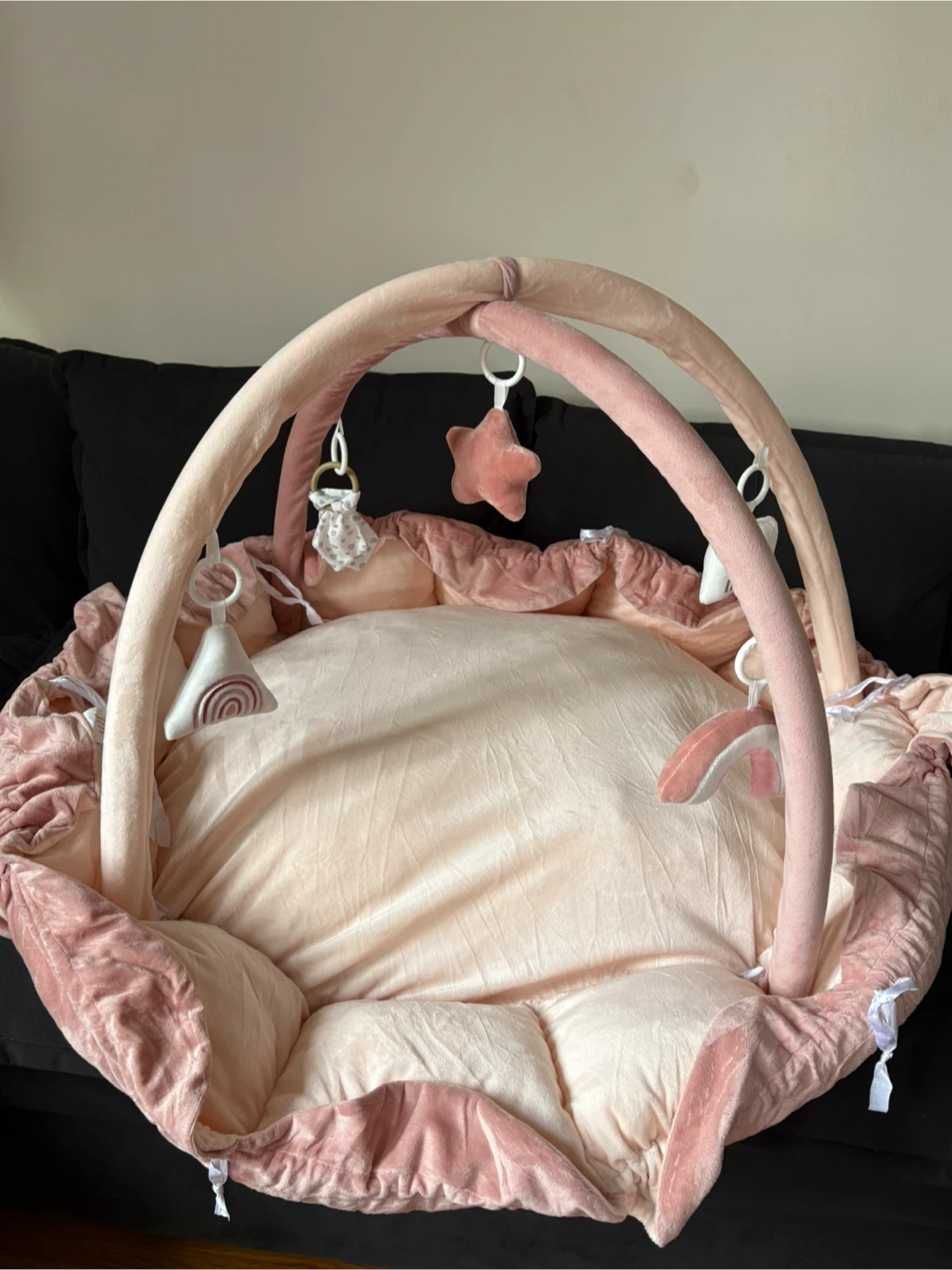 Extra Large Baby Gym Mat with Arch and Toys - photo 3
