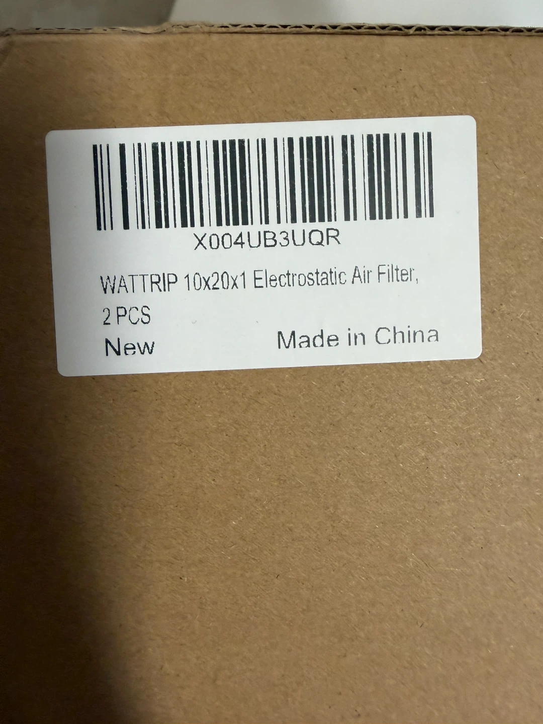 WATTRIP 10x20x1 Electrostatic Air Filter (2 PCS) - photo 2