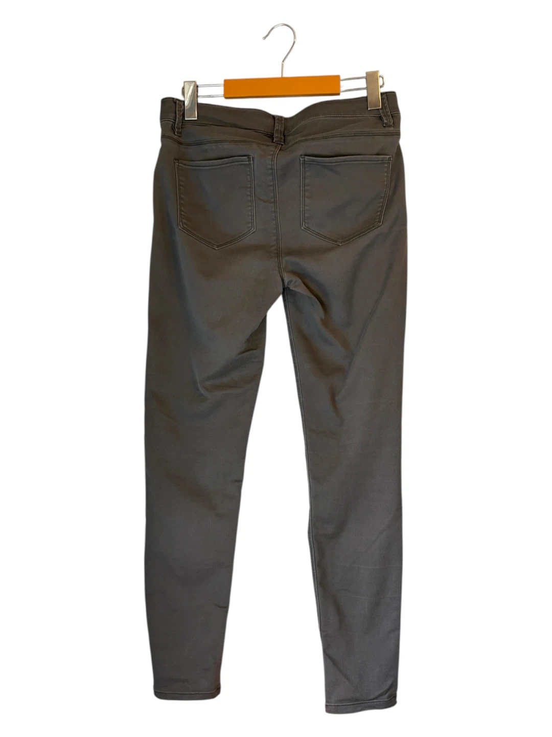 Lord & Taylor Design Lab Grey Mid-Rise Skinny Pants Size 28 - photo 2