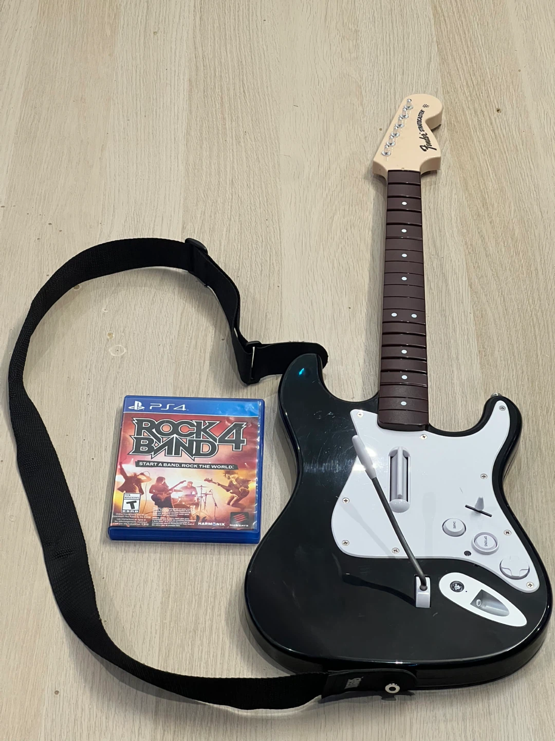 Rock Band 4 Wireless Fender Stratocaster Guitar