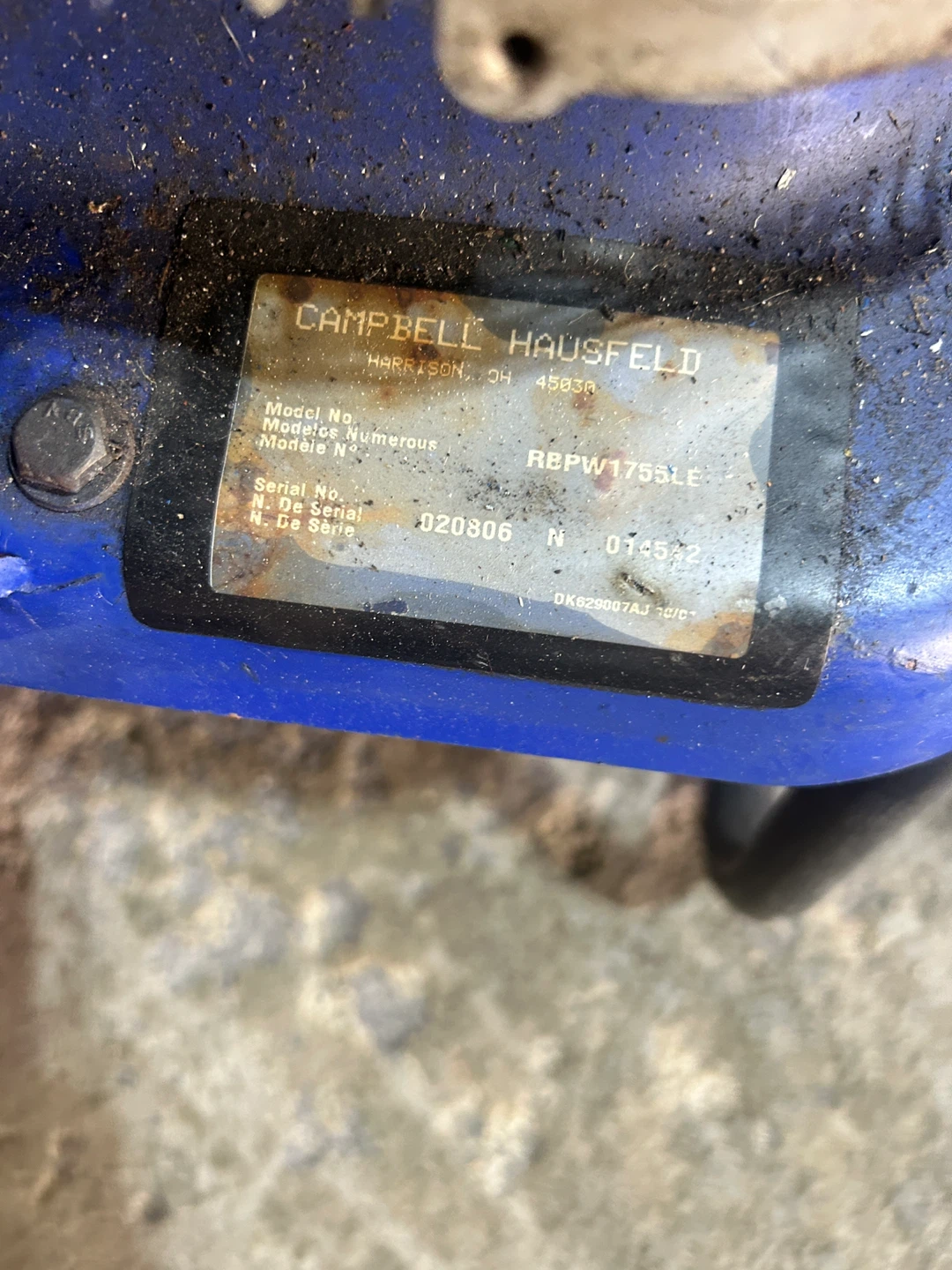 Campbell Hausfeld Gas Pressure Washer RBPW1755LE - photo 2