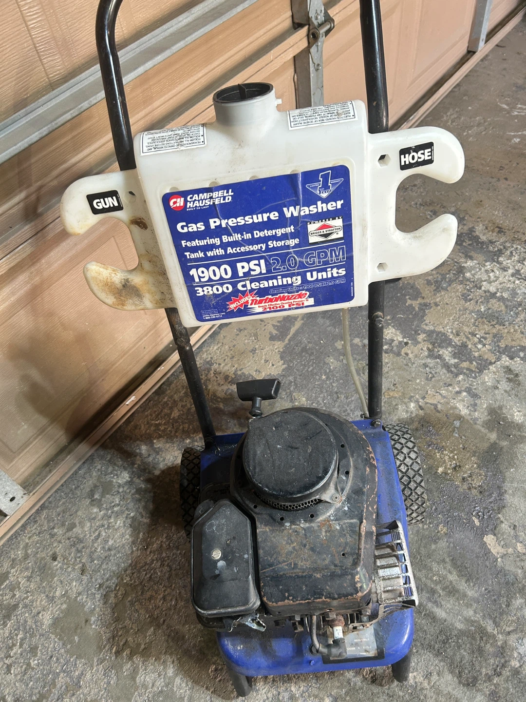Campbell Hausfeld Gas Pressure Washer RBPW1755LE