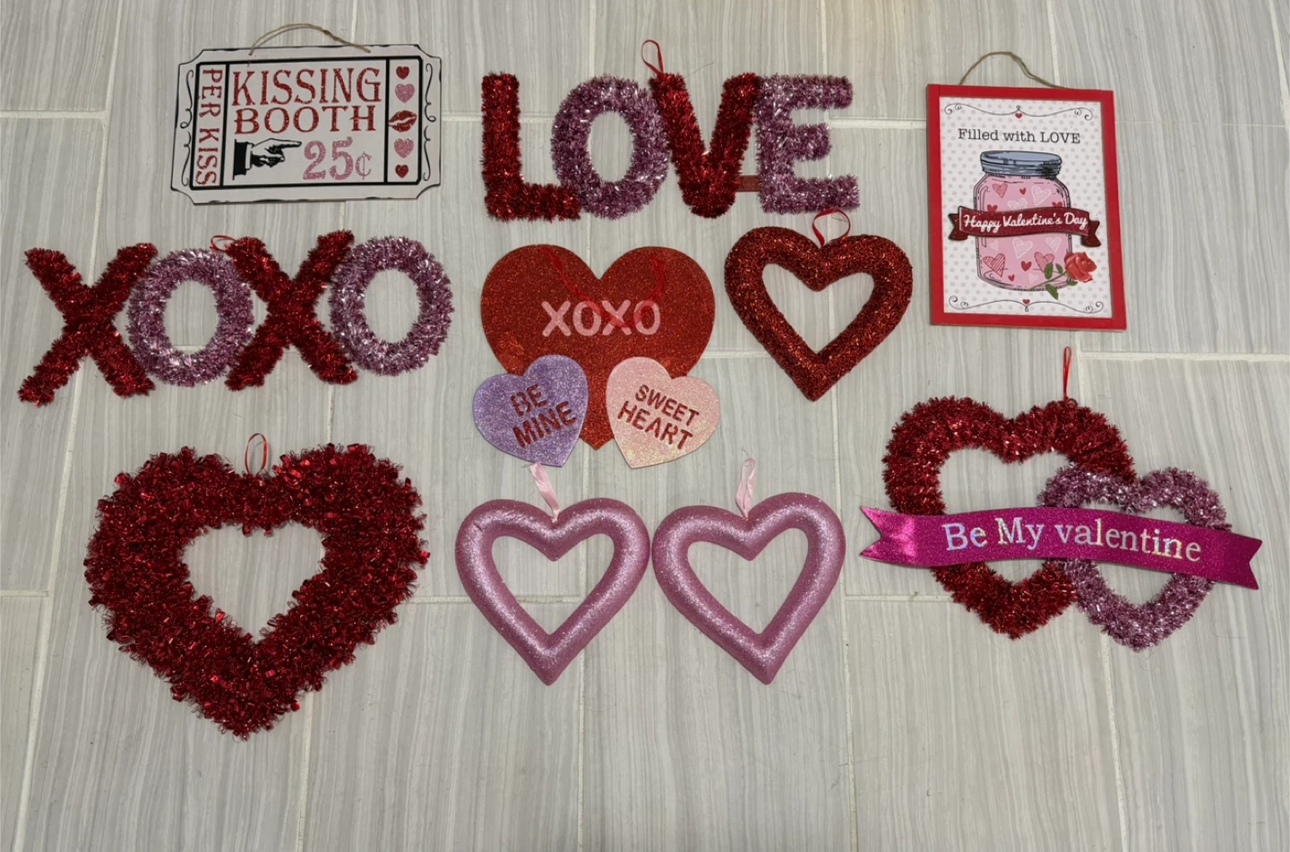 Assorted Valentine's, Cristmas & Fall Decorative Signs - photo 4