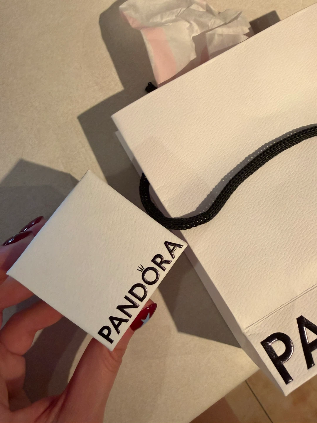 Pandora jewelry box and bag