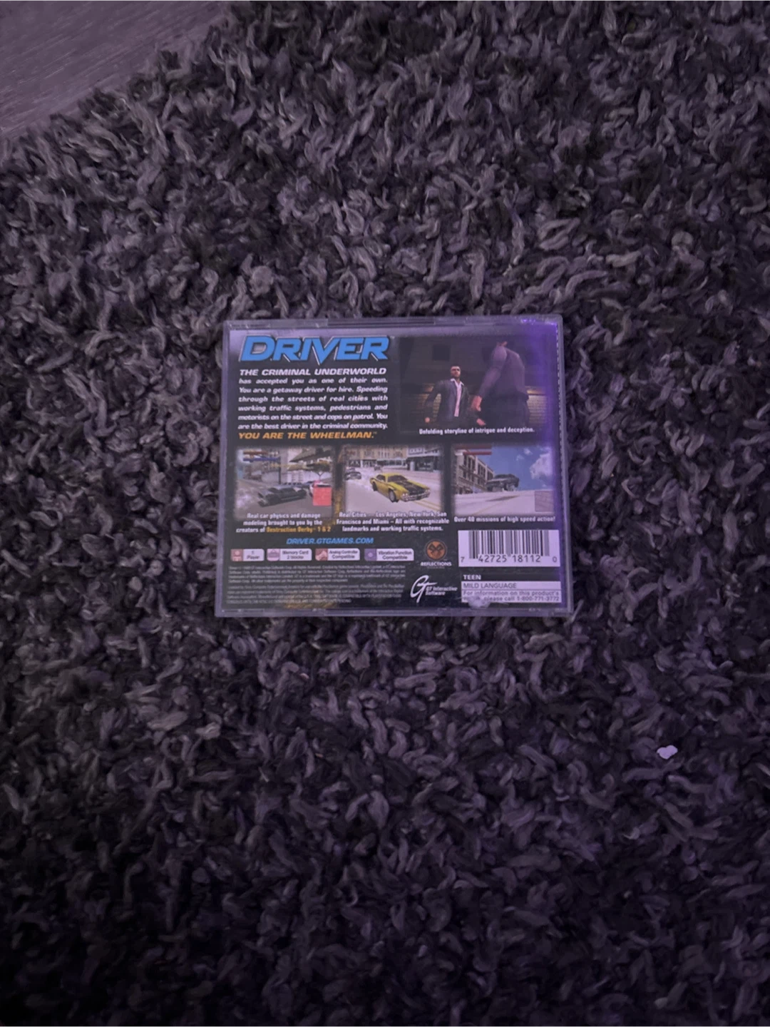 Driver: You Are The Wheelman PlayStation 1 Game - photo 3