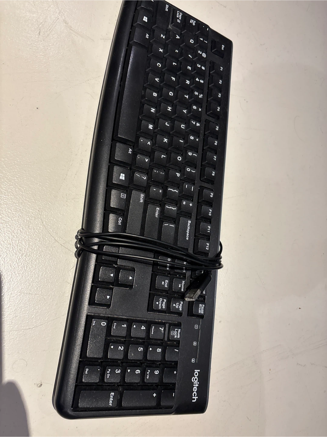Logitech Wired Keyboard K120 Black