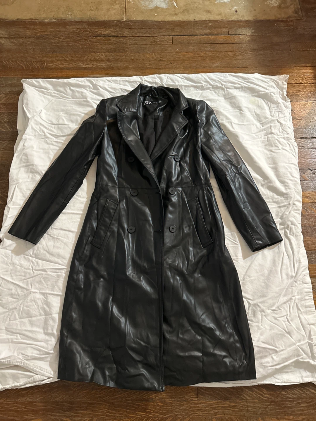 Zara leather jacket