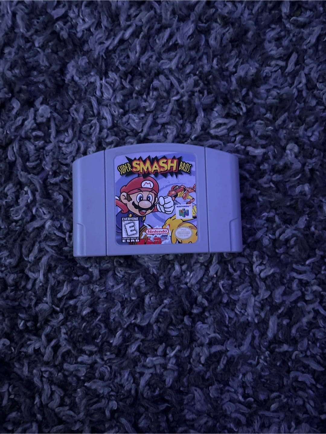 Nintendo 64 Super Smash Bros. Game Cartridge