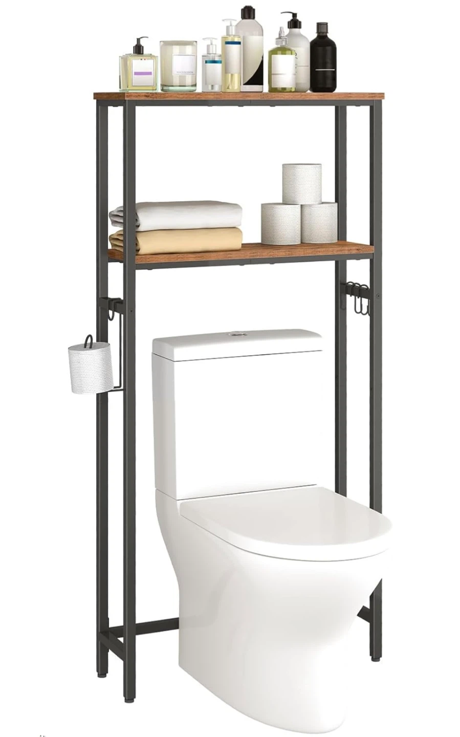Over-the-Toilet Storage Shelf Unit