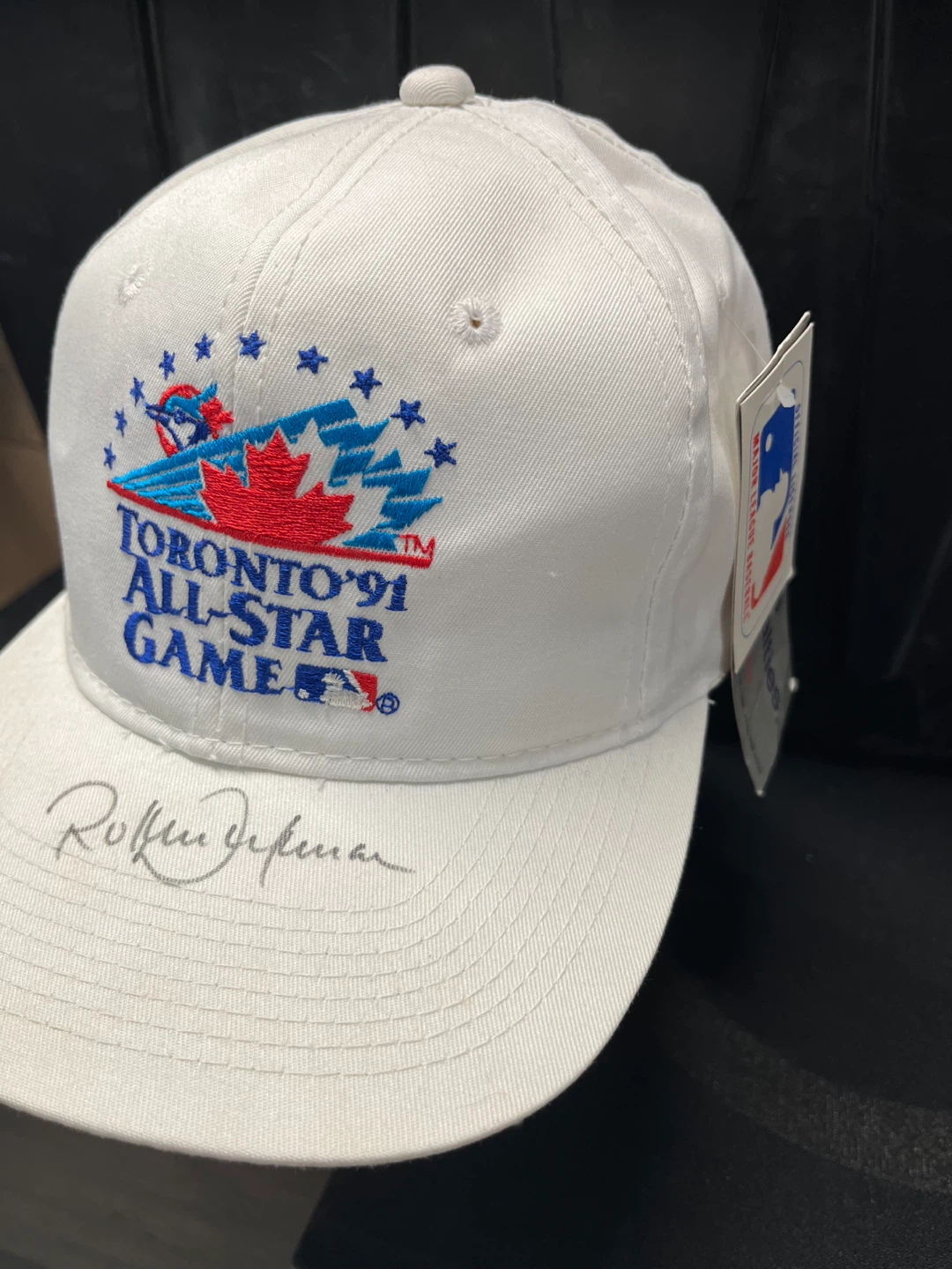 Roberto Alomar signed 1991 Toronto All Star Game Baseball hat - photo 2