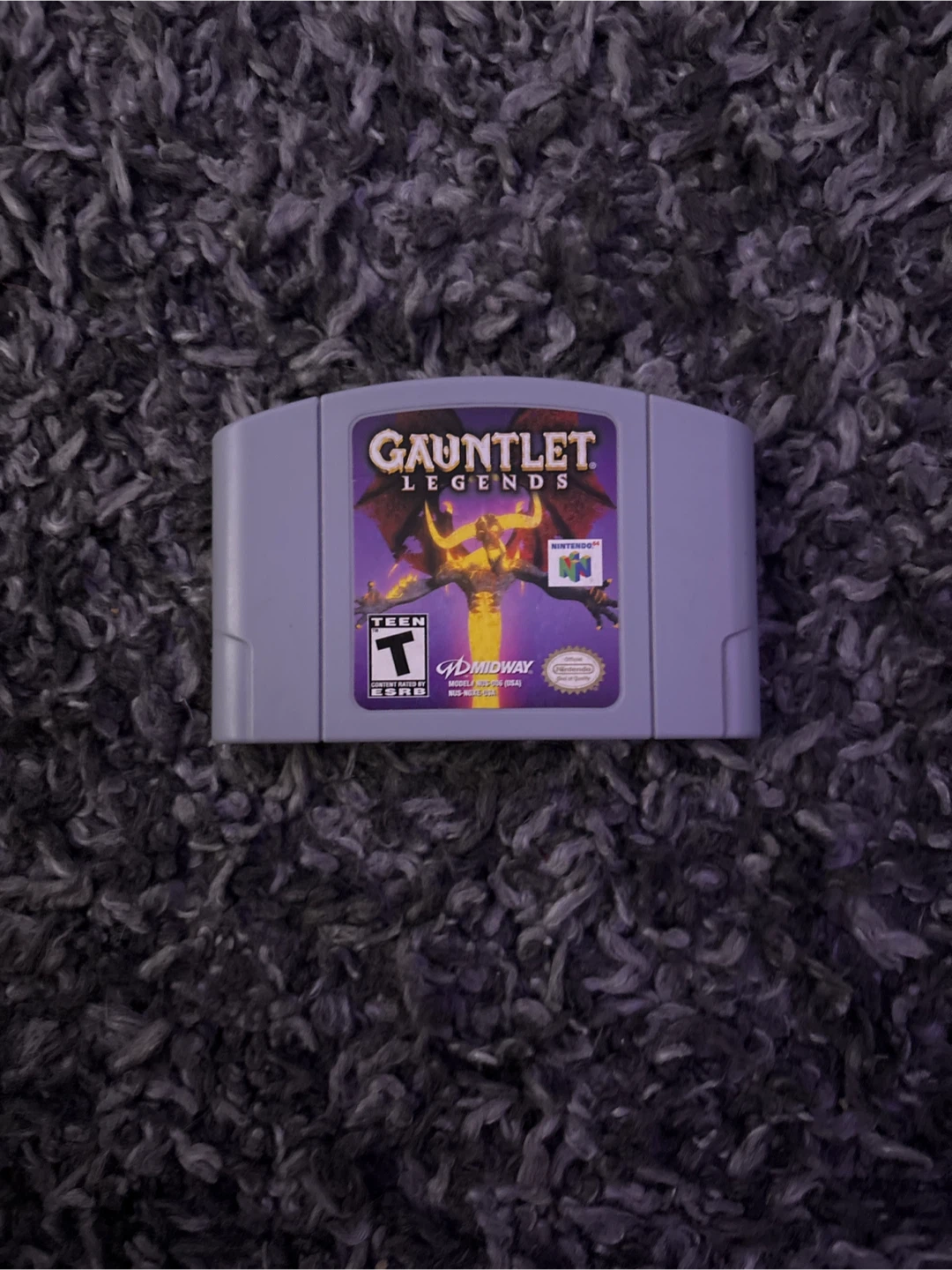 Nintendo 64 Gauntlet Legends Video Game Cartridge