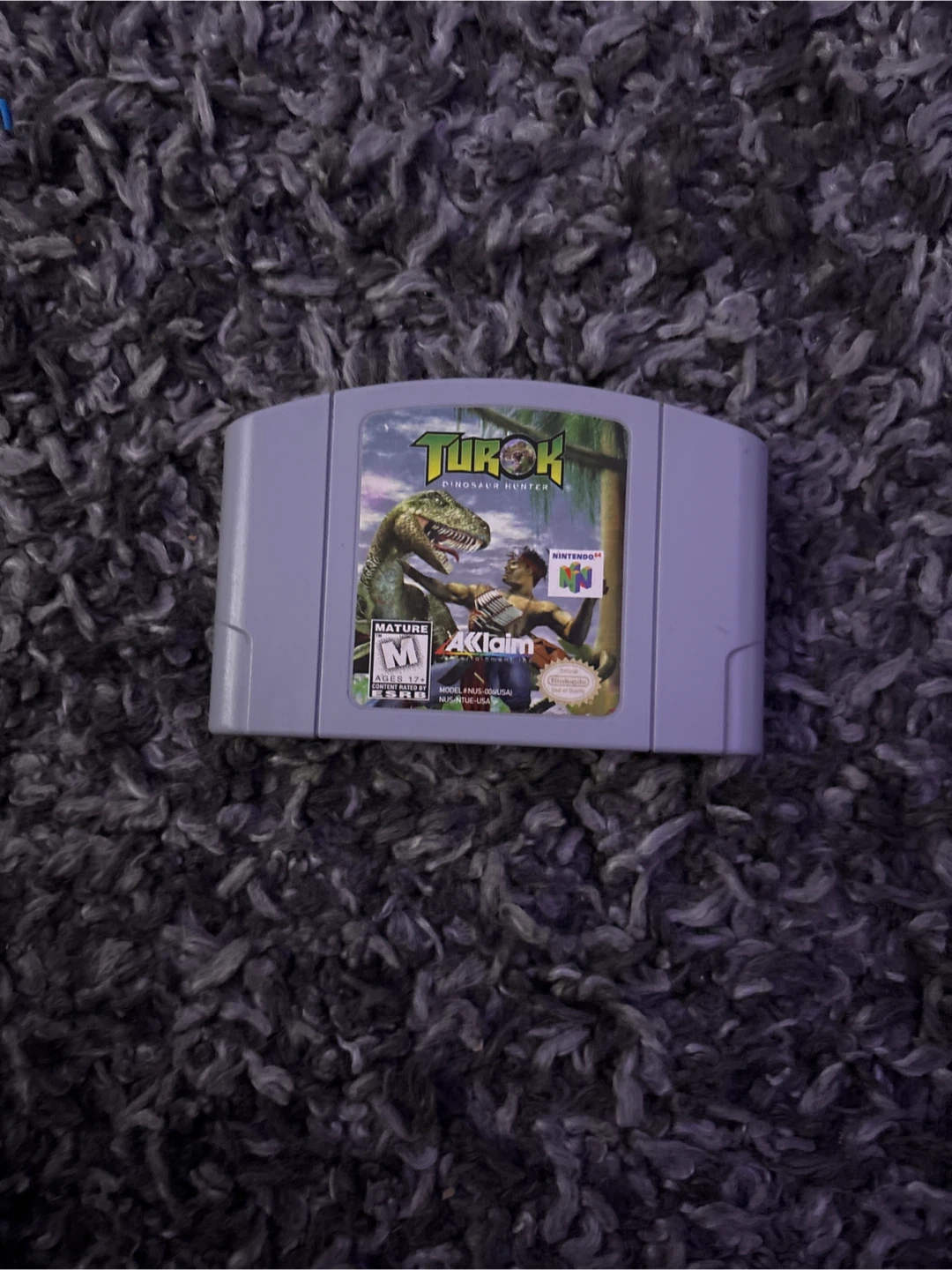 Turok: Dinosaur Hunter Nintendo 64 N64 Game Cartridge