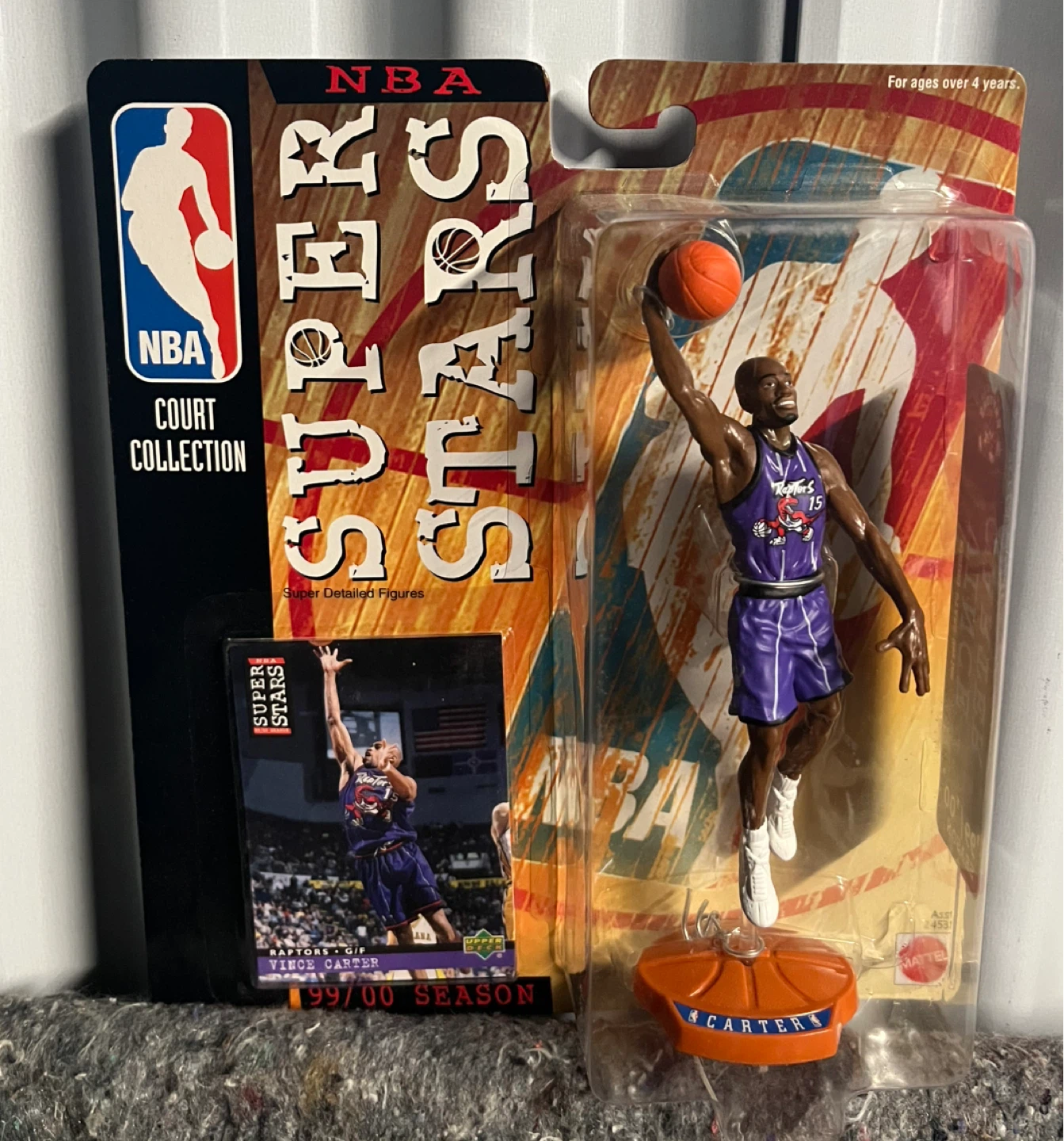 99-00 Mattel NBA Super Stars Vince Carter Court Collection
