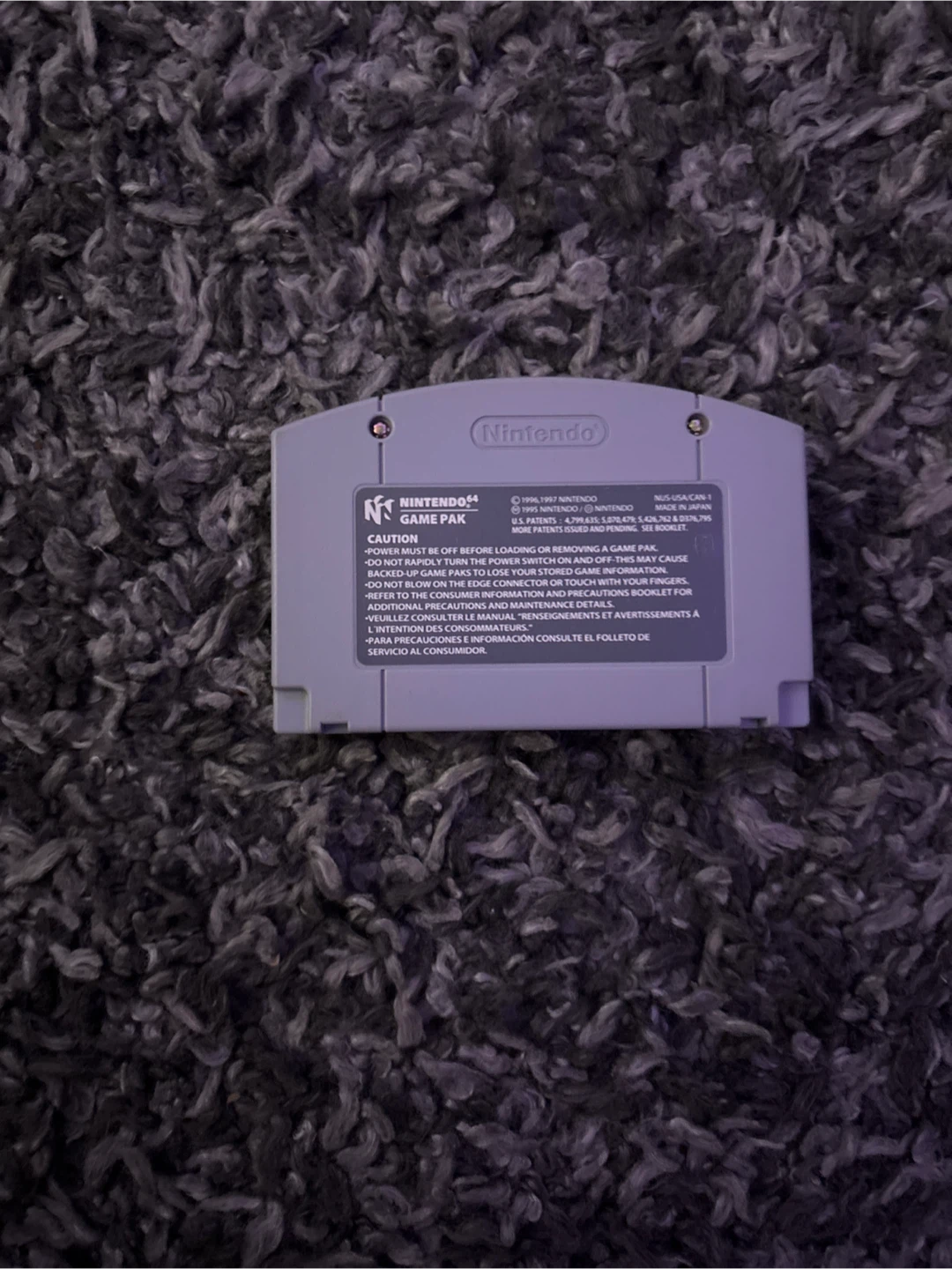 Hey You, Pikachu! N64 Game Cartridge - photo 2