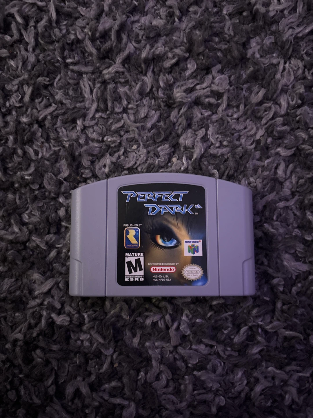 Nintendo 64 Perfect Dark Game Cartridge
