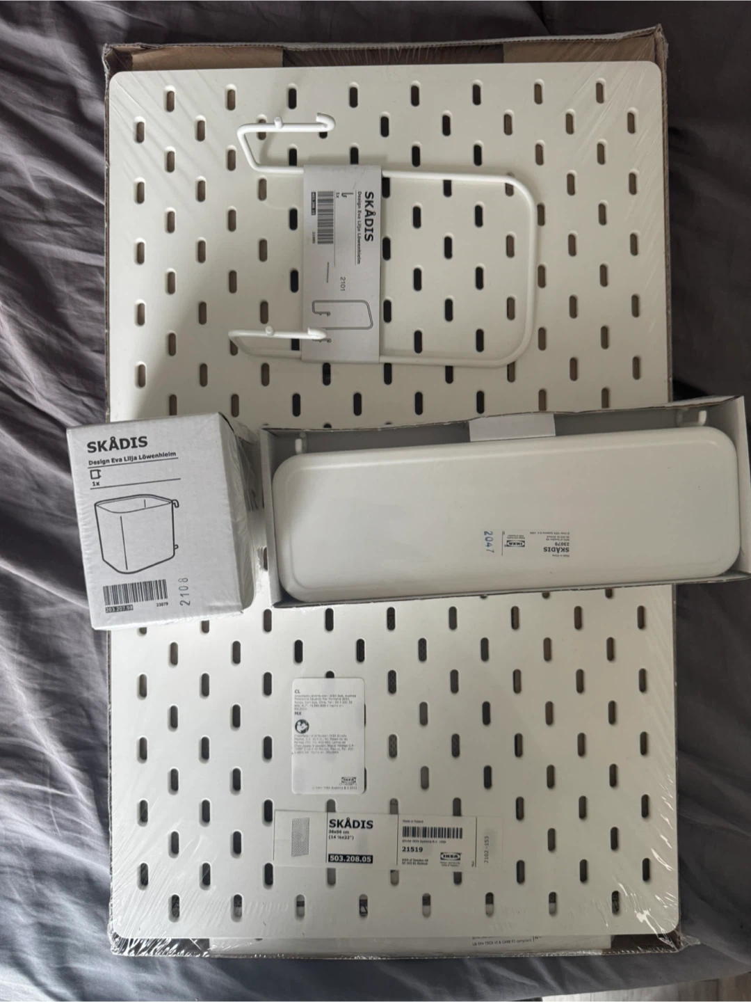 IKEA pegboard