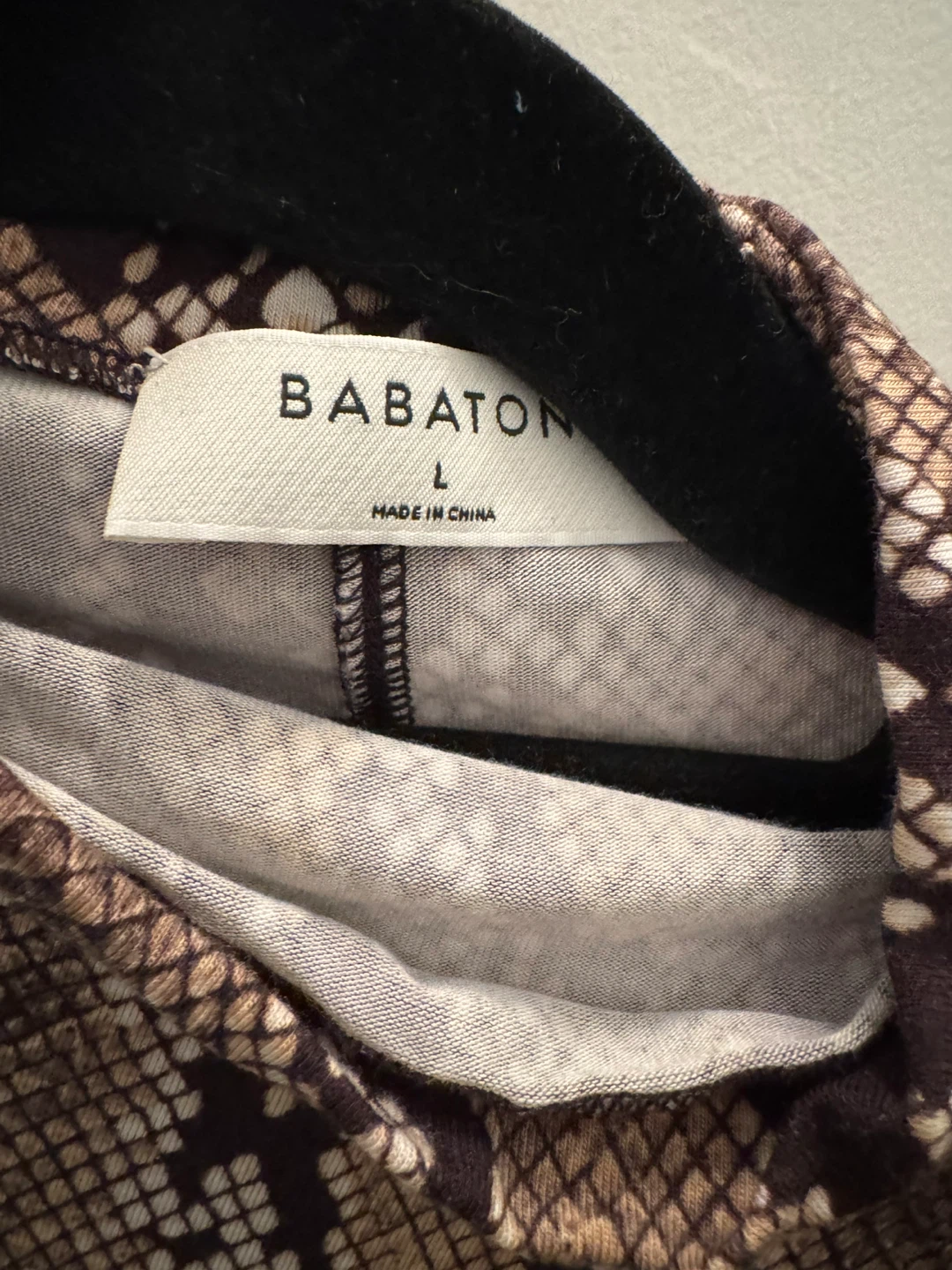 BABATON Snake Print long sleeve - photo 4