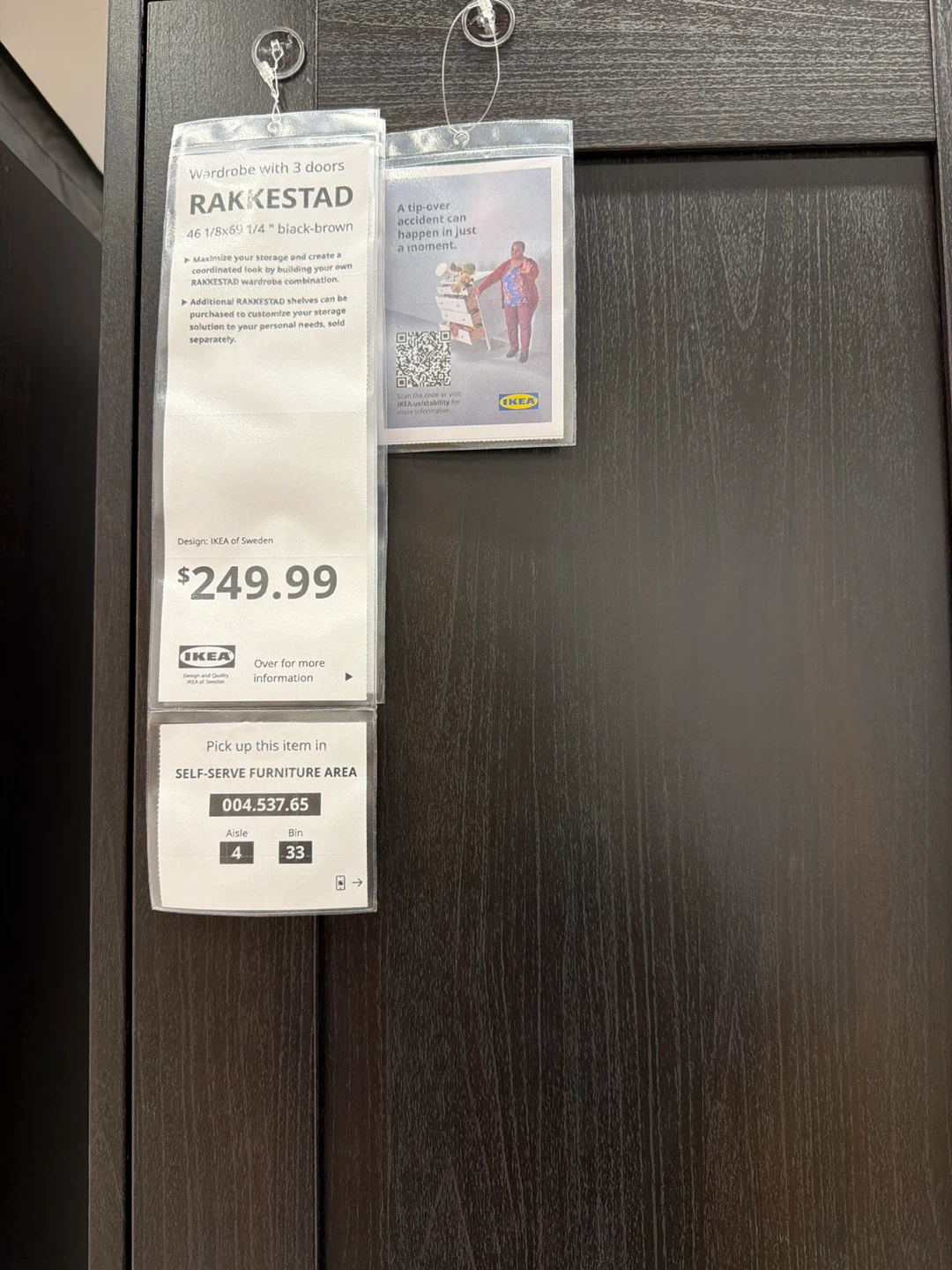 IKEA Rakkestad Wardrobe - photo 3