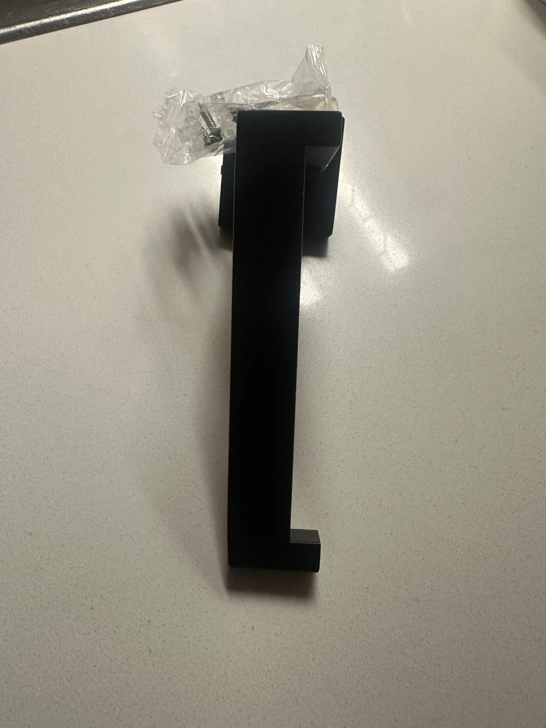 NEW MINT Black Toilet Paper Wall Hook with Screws - photo 2