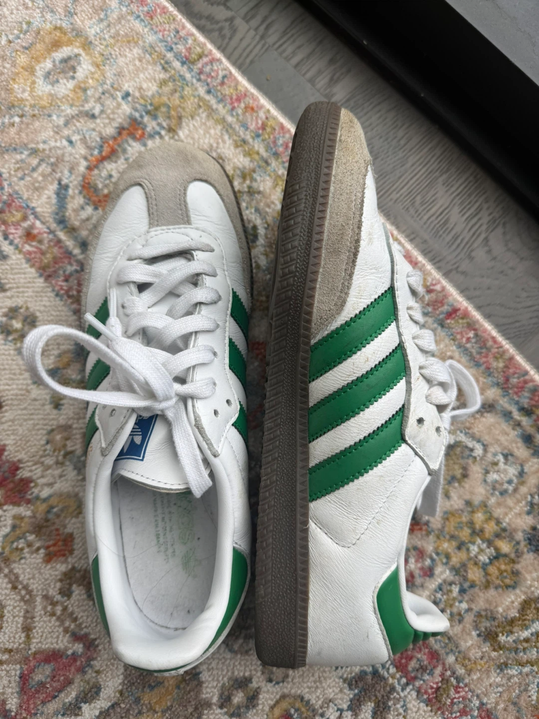 Adidas Samba OG White Green Sneakers