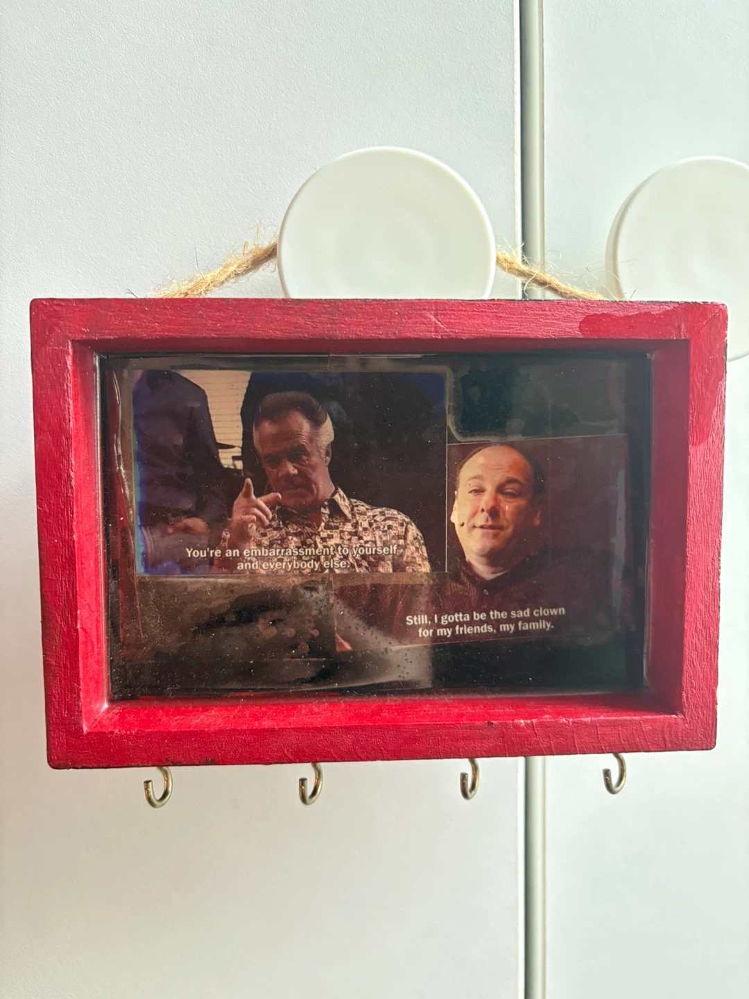 Sopranos "Sad Clown" Key Holder