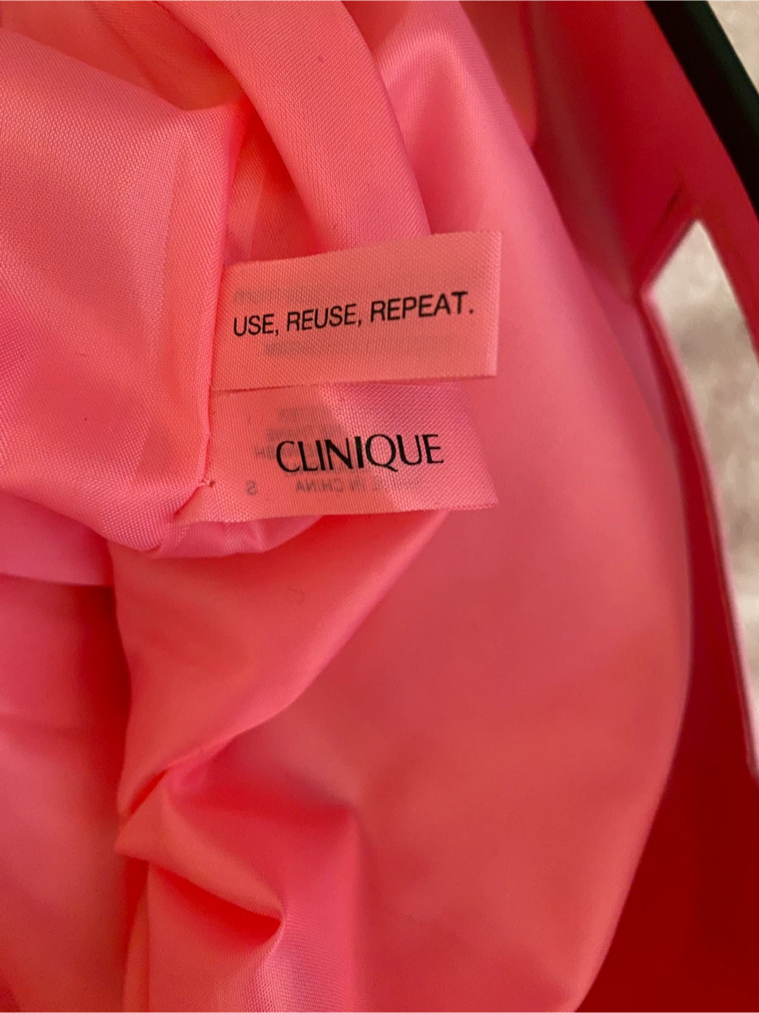 Clinique Pink Tote Bag - photo 2