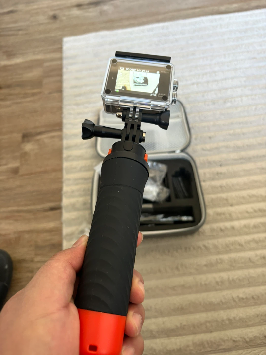 AKASO Action Camera with Wireless Remote & Accessories - photo 3