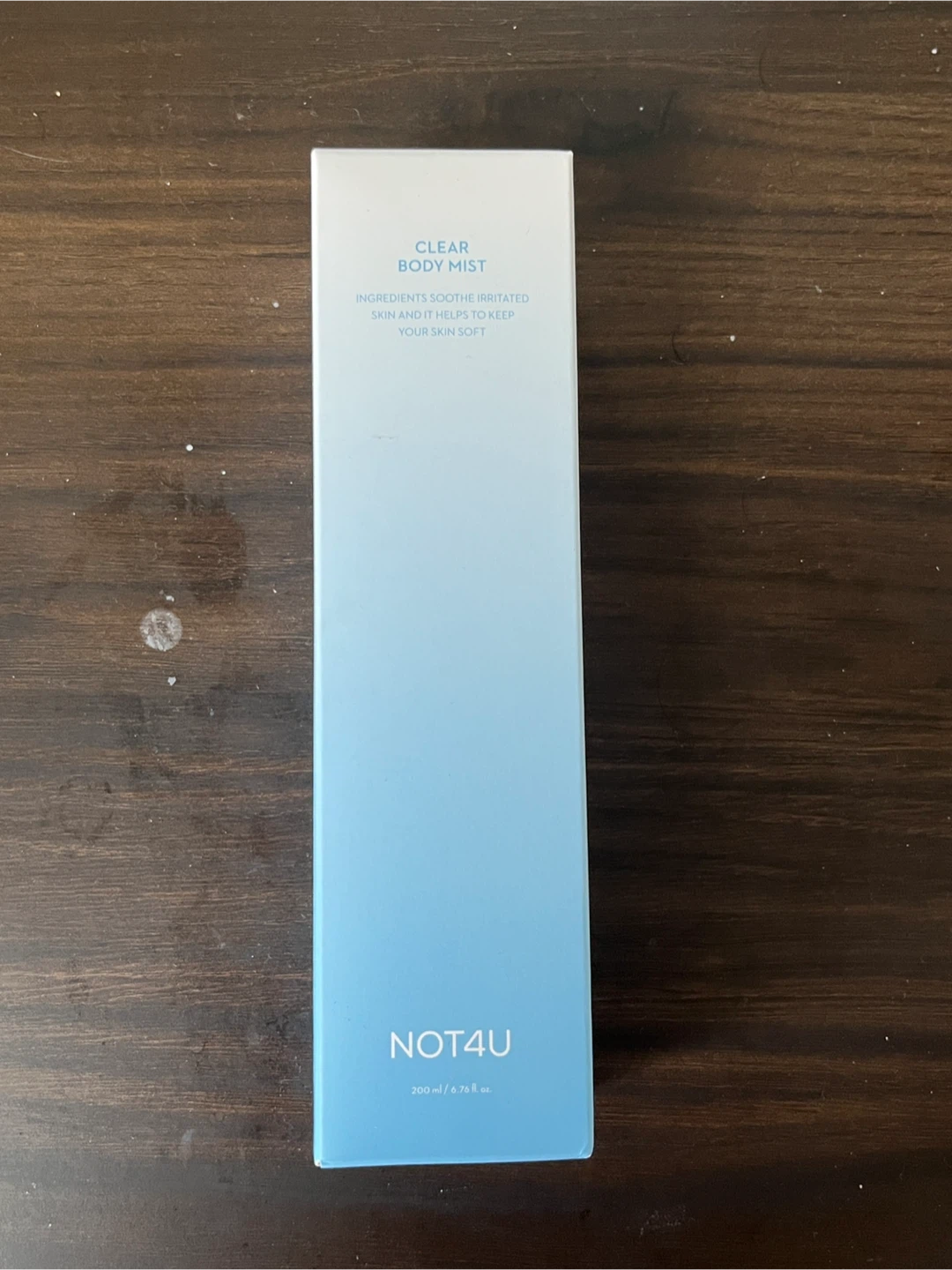 NOT4U Clear Body Mist 200ml
