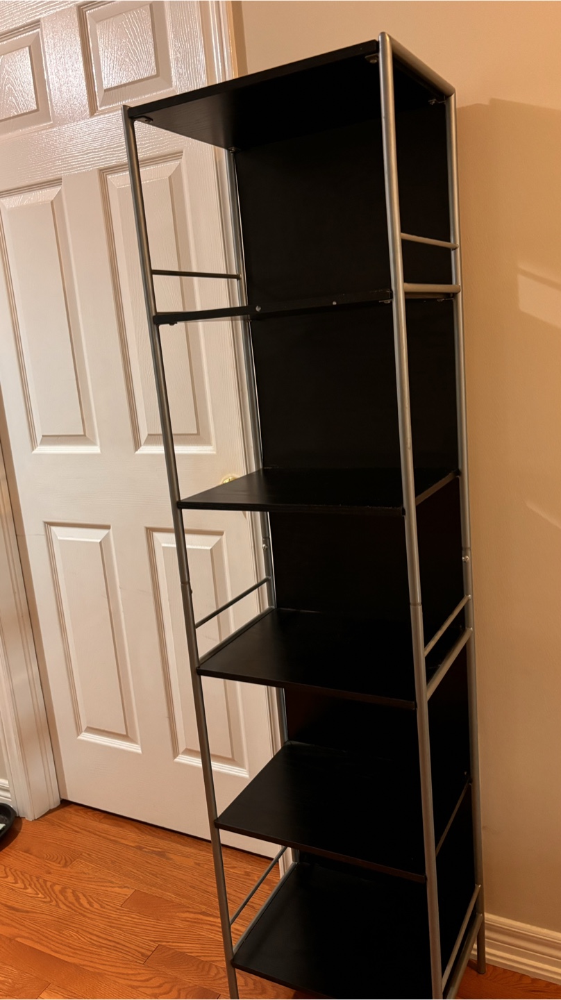 Black 5 tier Shelf - photo 3