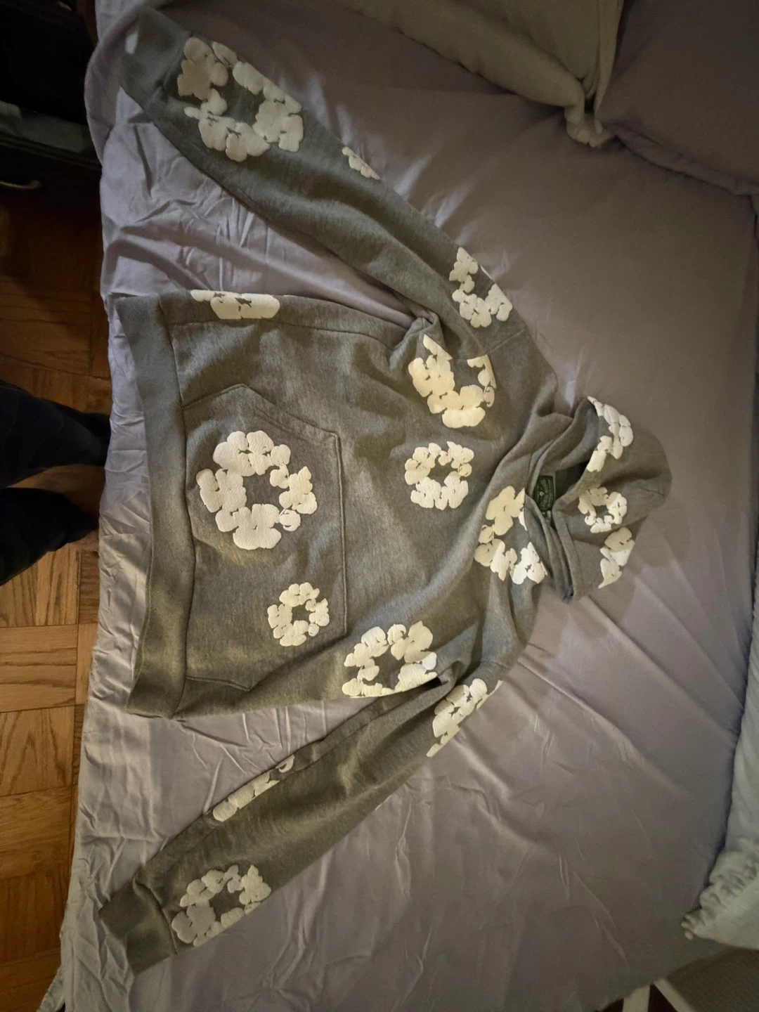 Denim tears grey/white