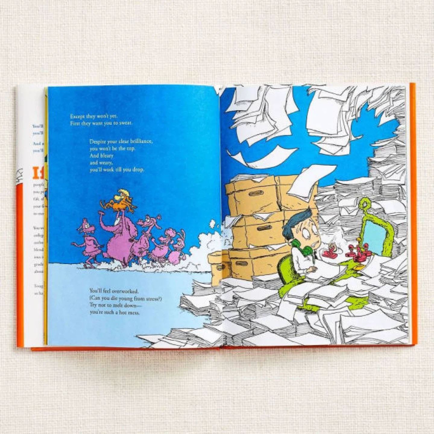 Hardcover “Oh, The Meetings You'll Go To!: A Parody” - photo 4