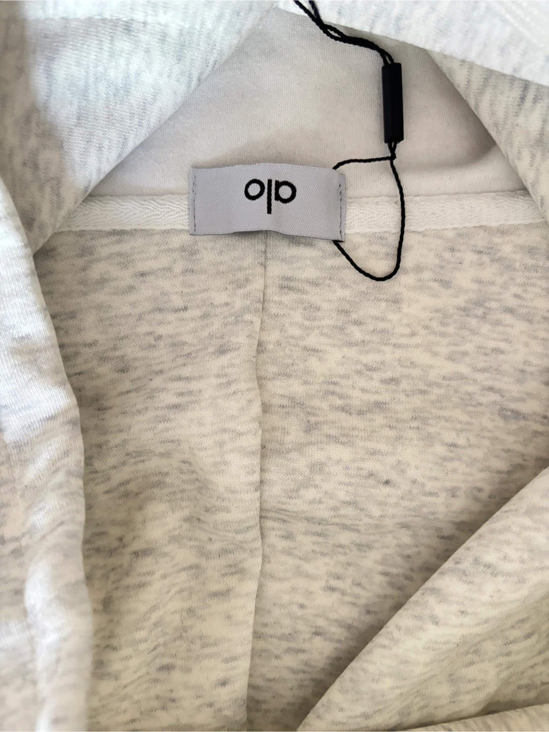 Alo Yoga Hoodie - Size S - Heather Grey - photo 4