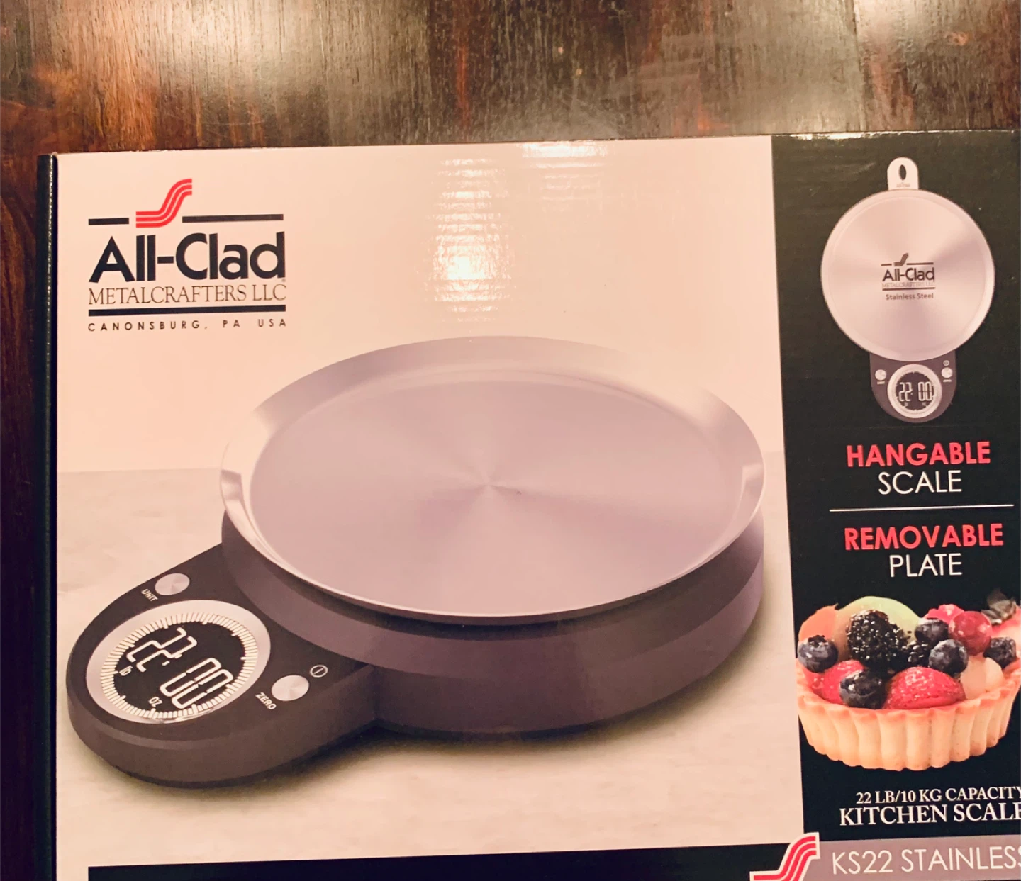 All-Clad Stainless Steel Kitchen Scale KS22 - photo 3