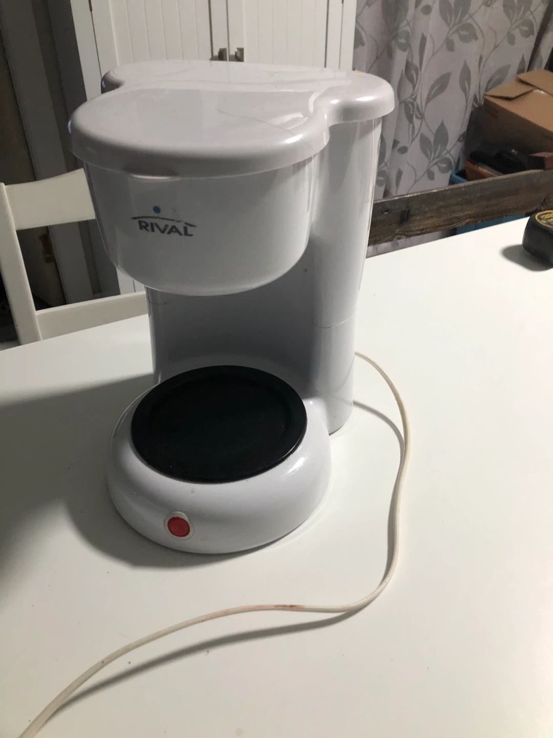 Rival White Coffee Maker without pot