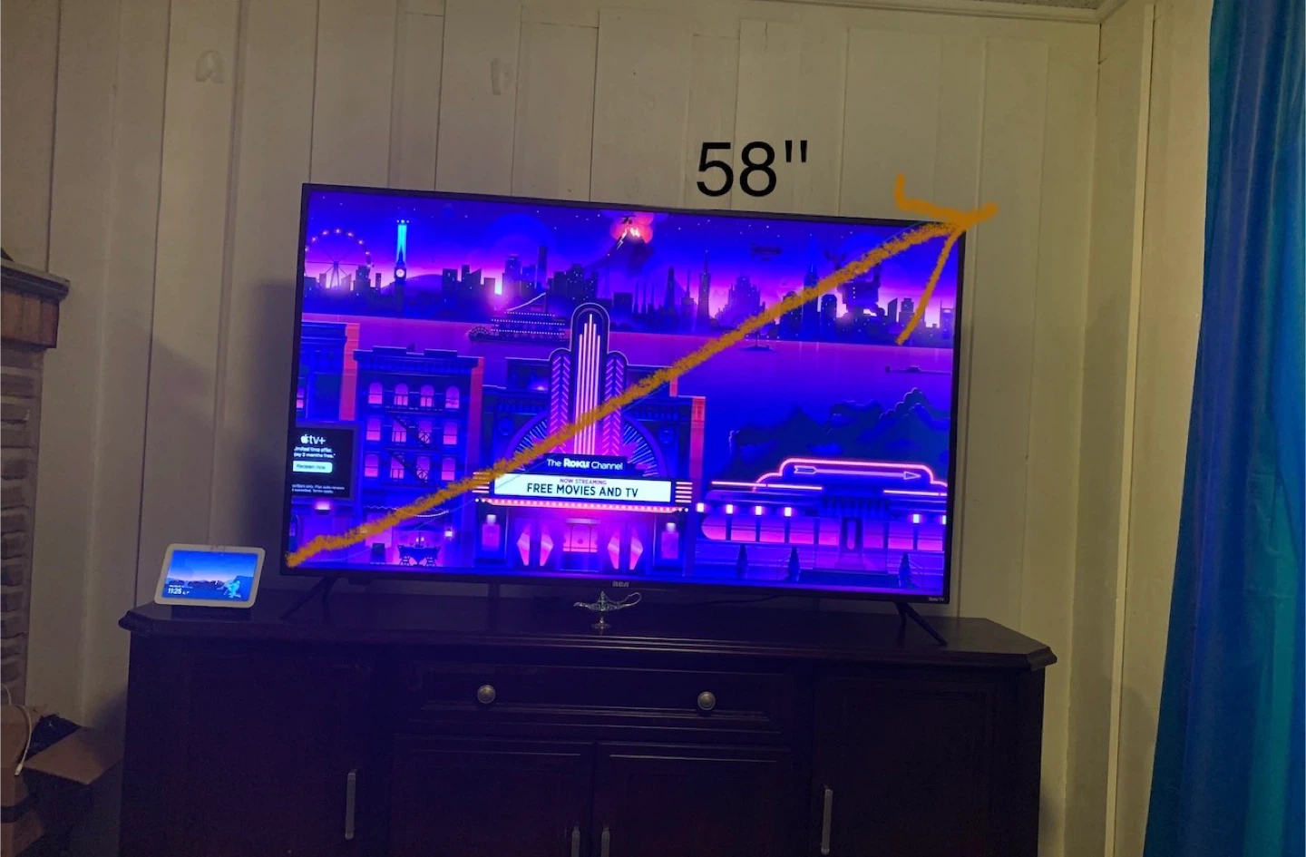 RCA 58" 4K UHD Roku Smart TV - photo 2