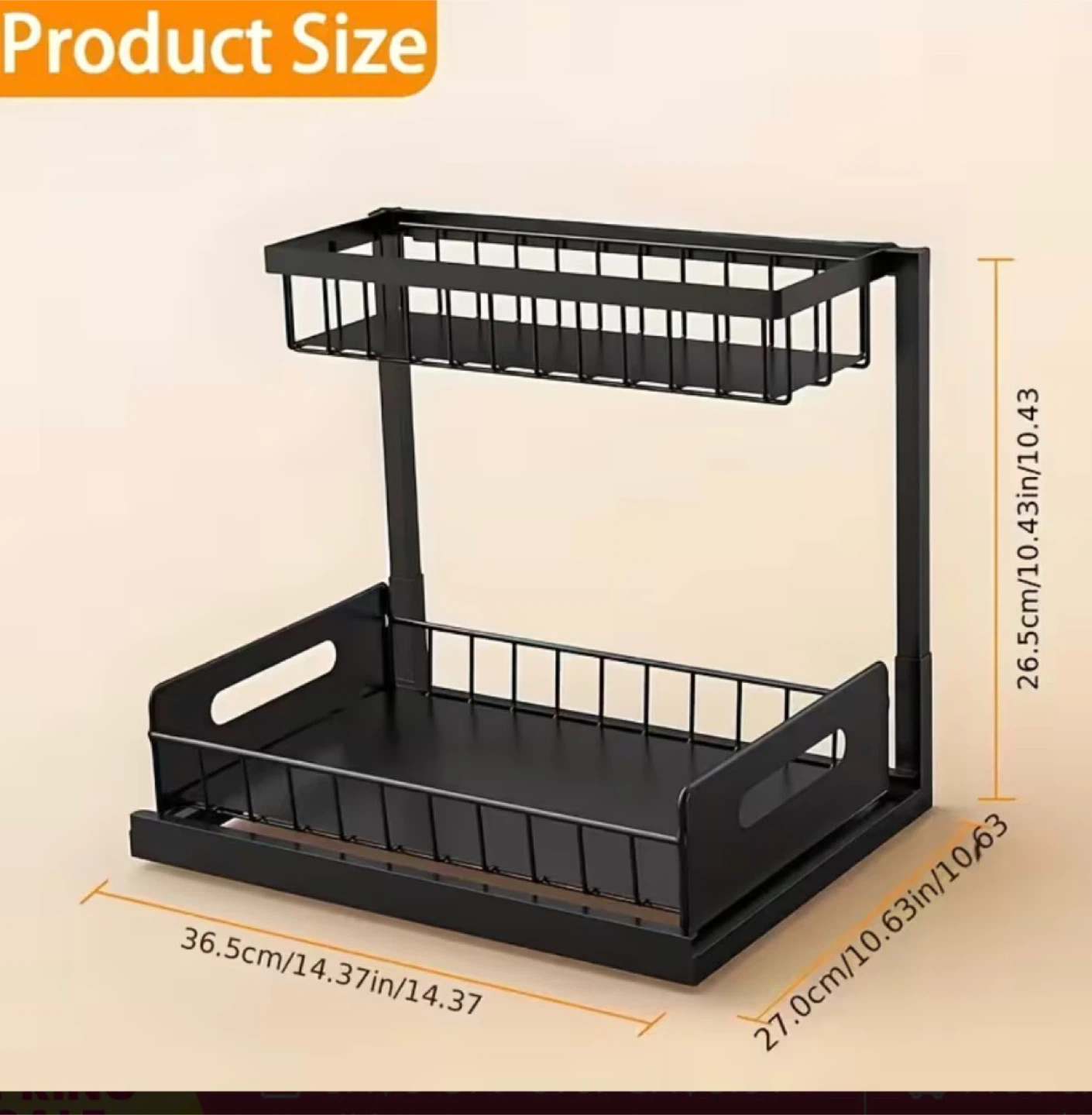 2-Tier Under Sink Organizer