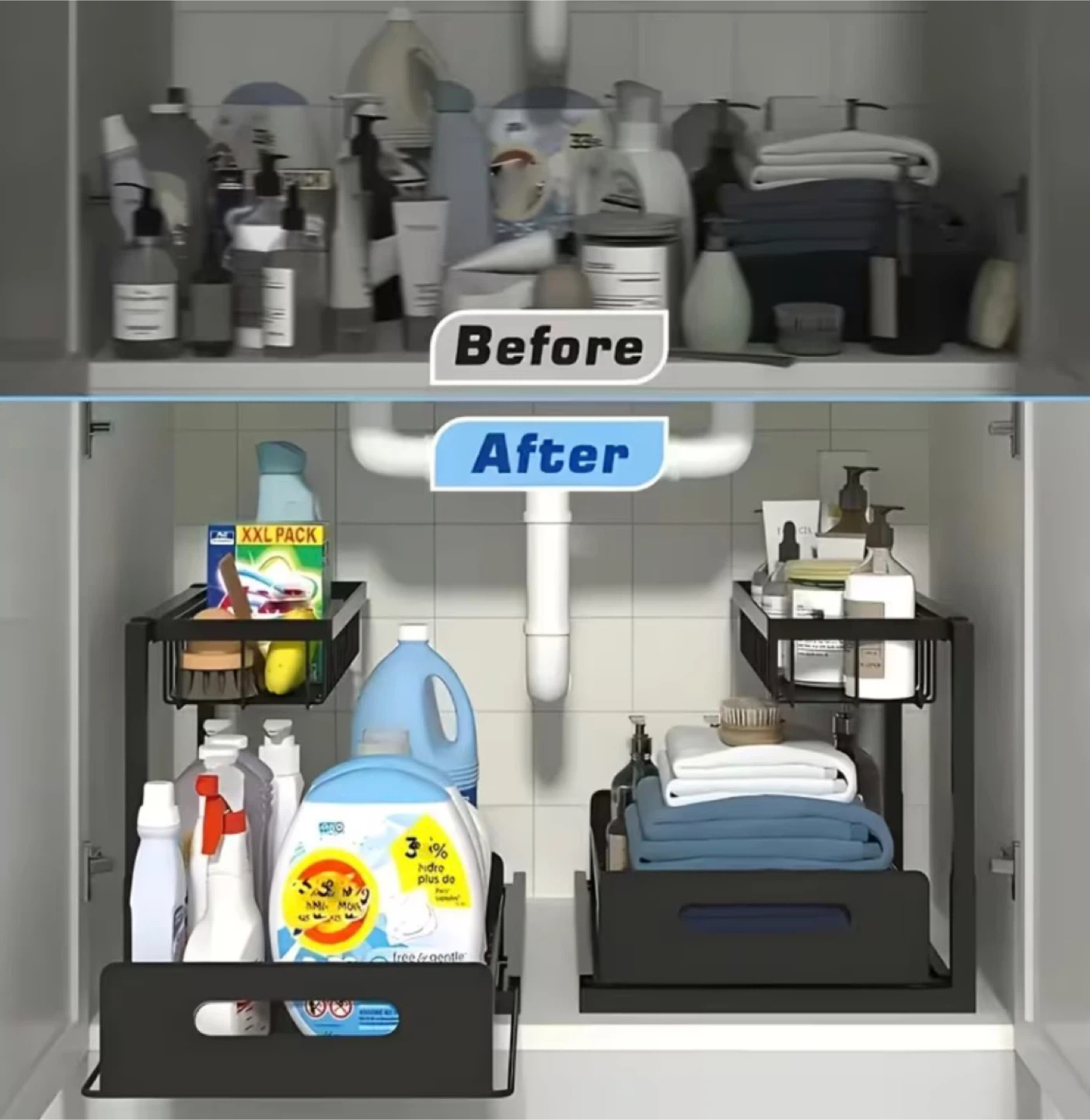 2-Tier Under Sink Organizer - photo 2