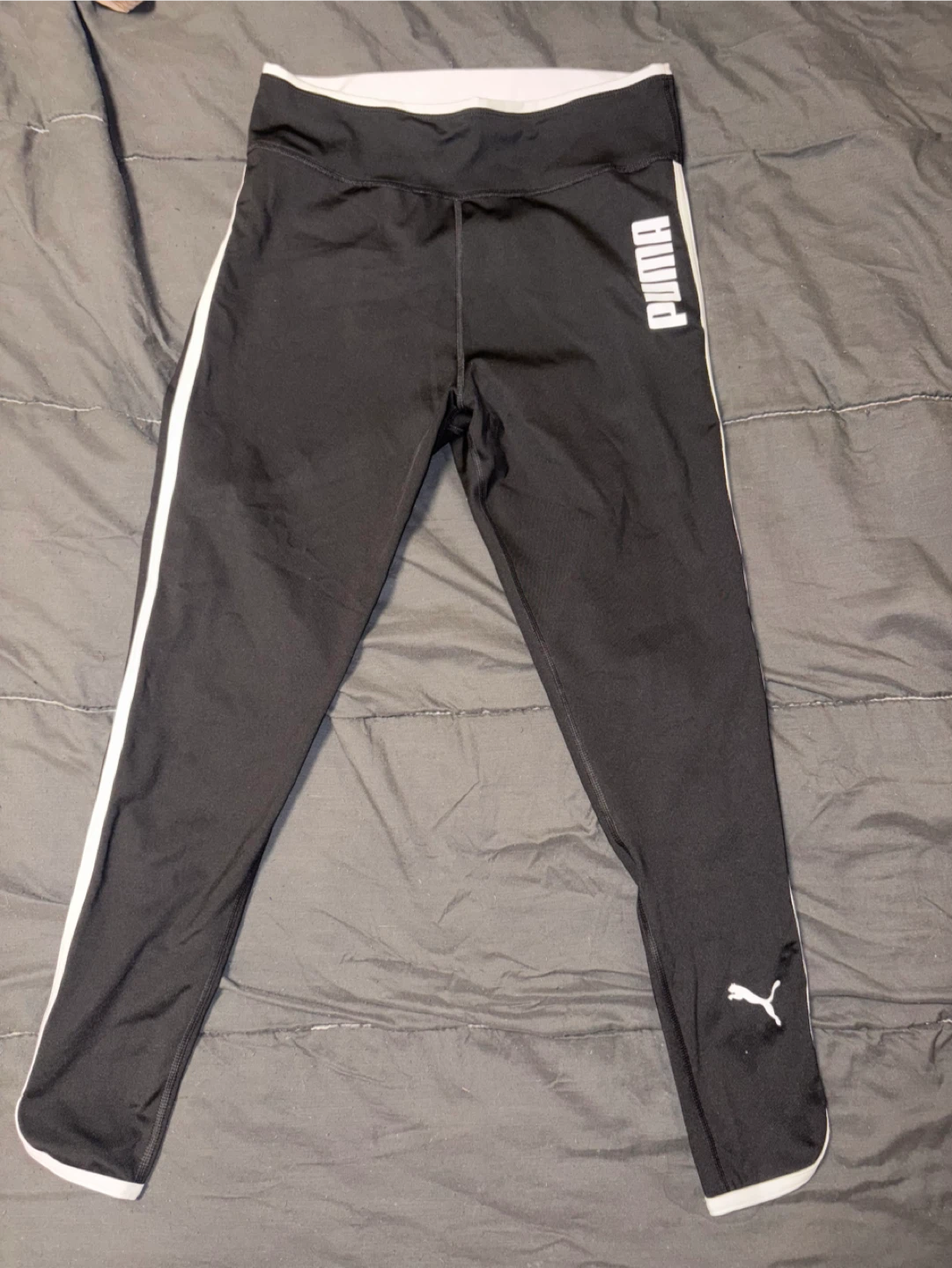 Puma Women's Black Leggings - Size M - photo 2