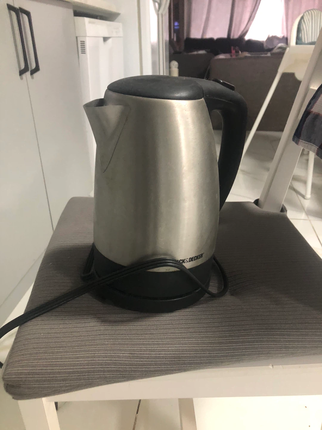 Black + Decker Stainless Steel Electric Kettle