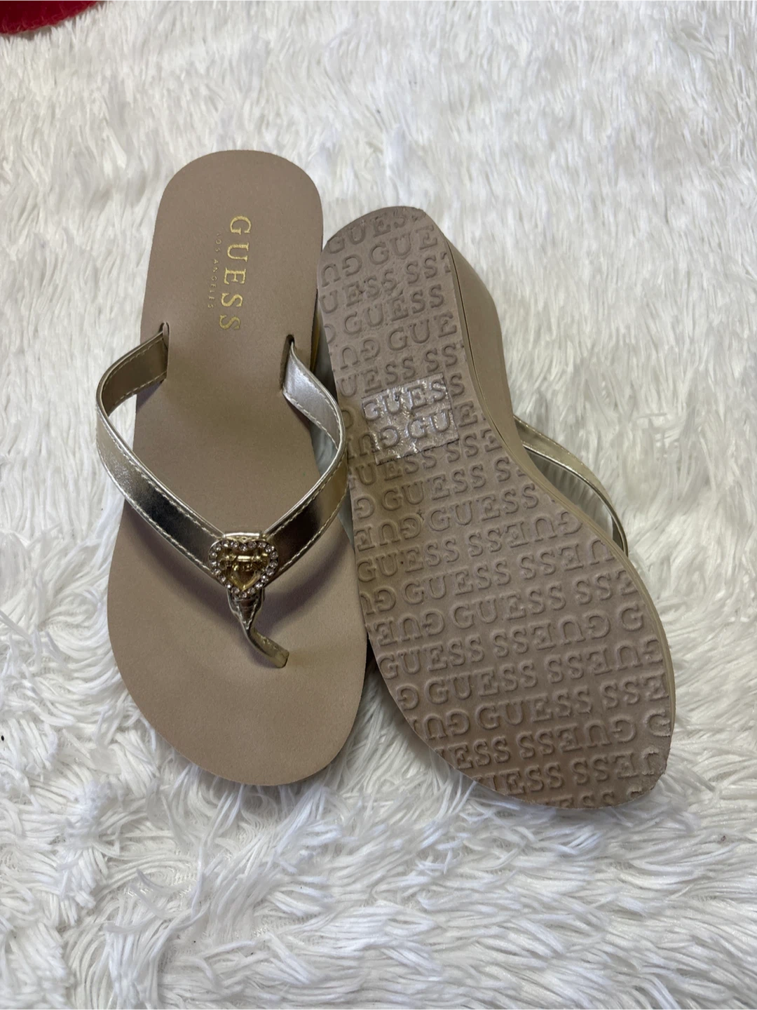 Guess Wedge Flip Flops - photo 2