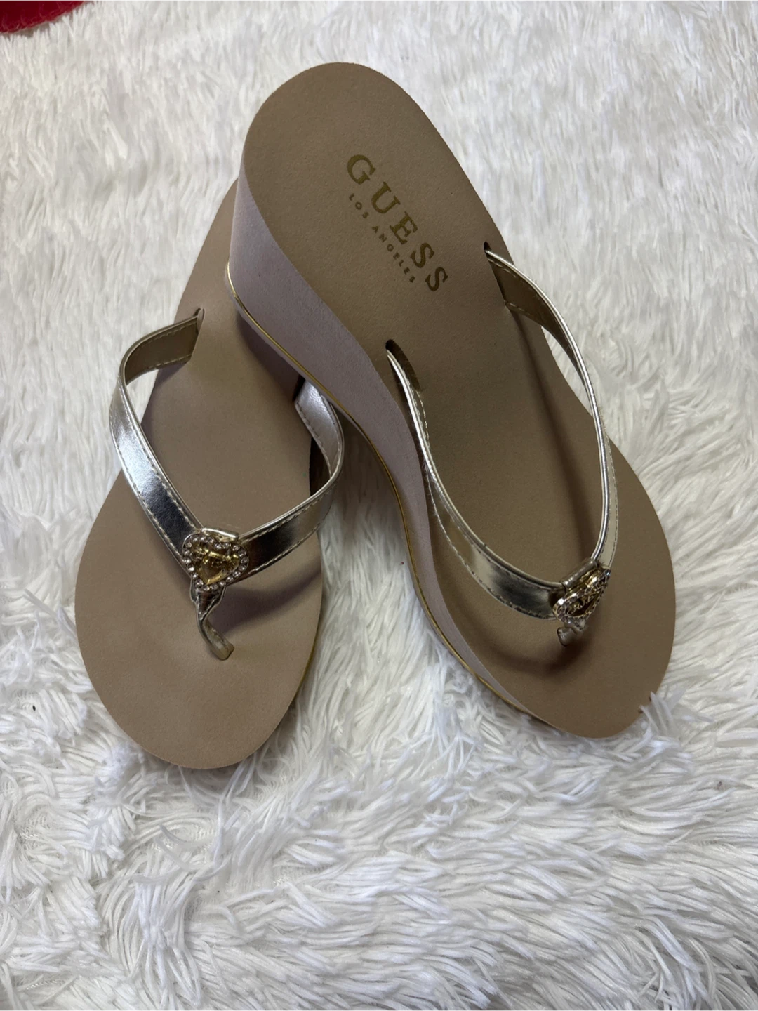 Guess Wedge Flip Flops - photo 3