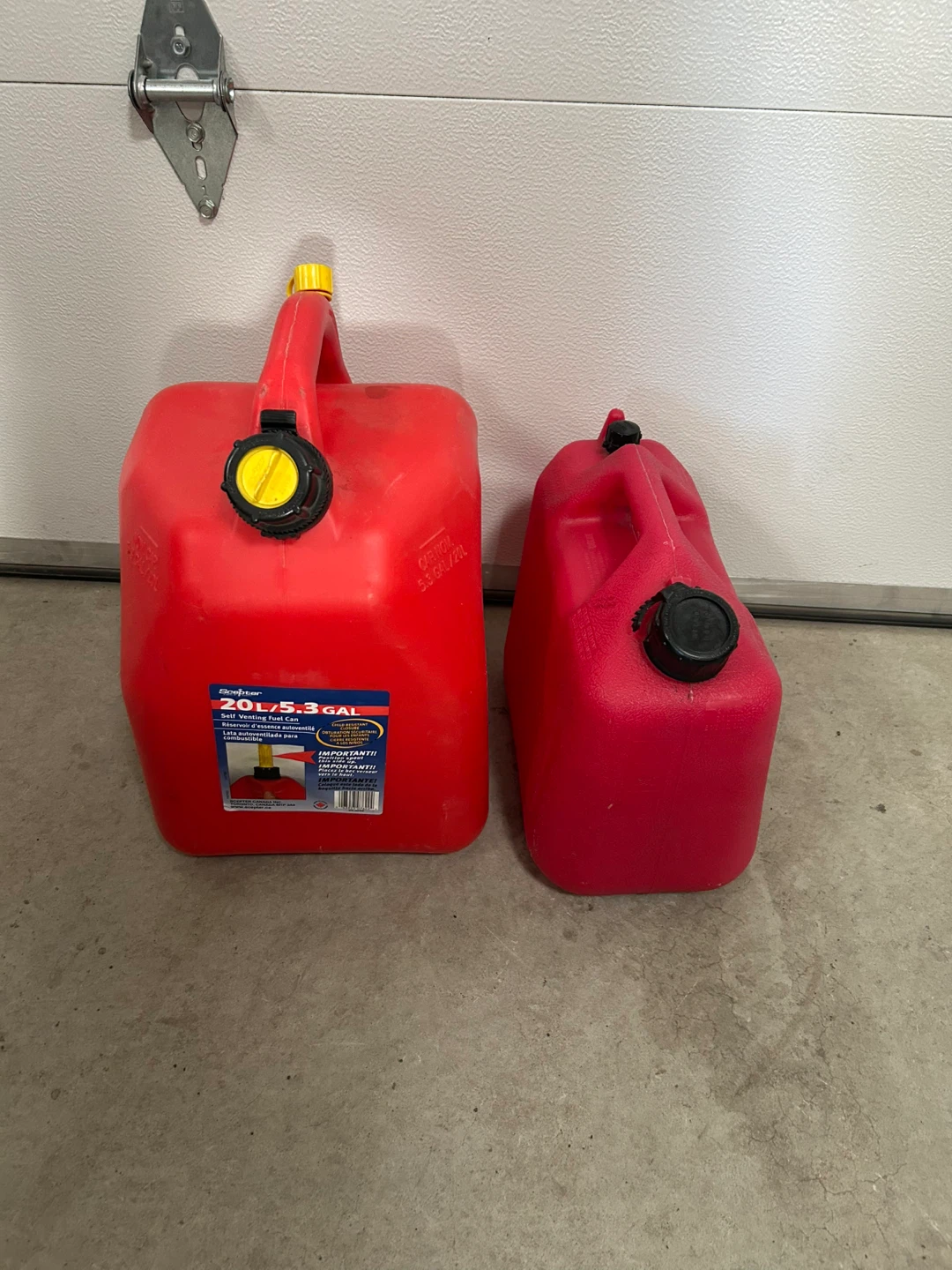 2  red gas/jerry cans - photo 2